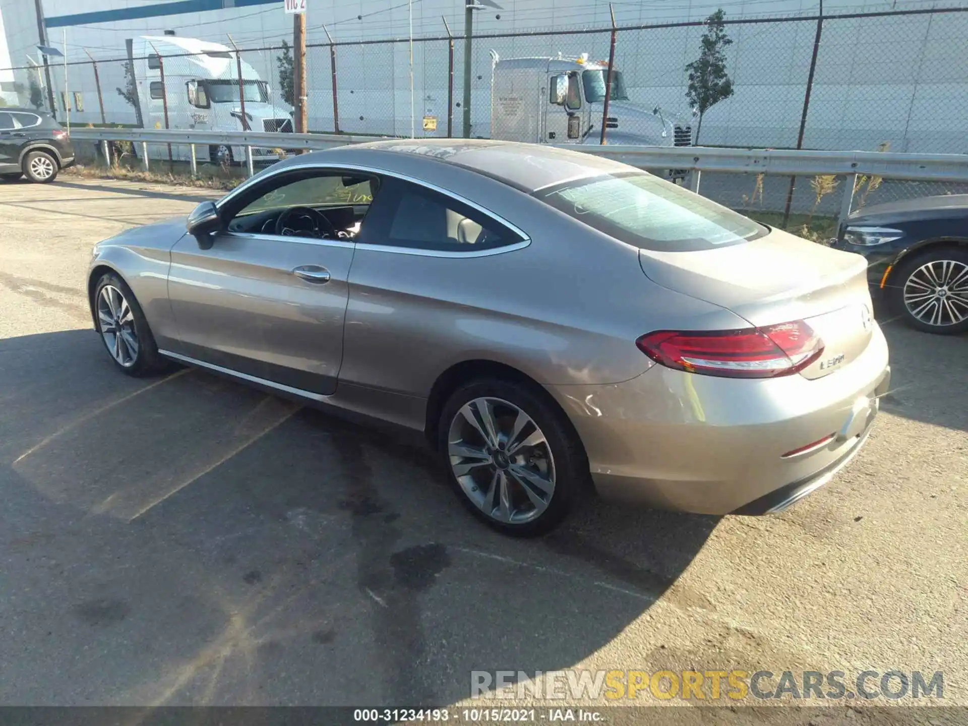 3 Photograph of a damaged car W1KWJ8EB4LF992280 MERCEDES-BENZ C-CLASS 2020