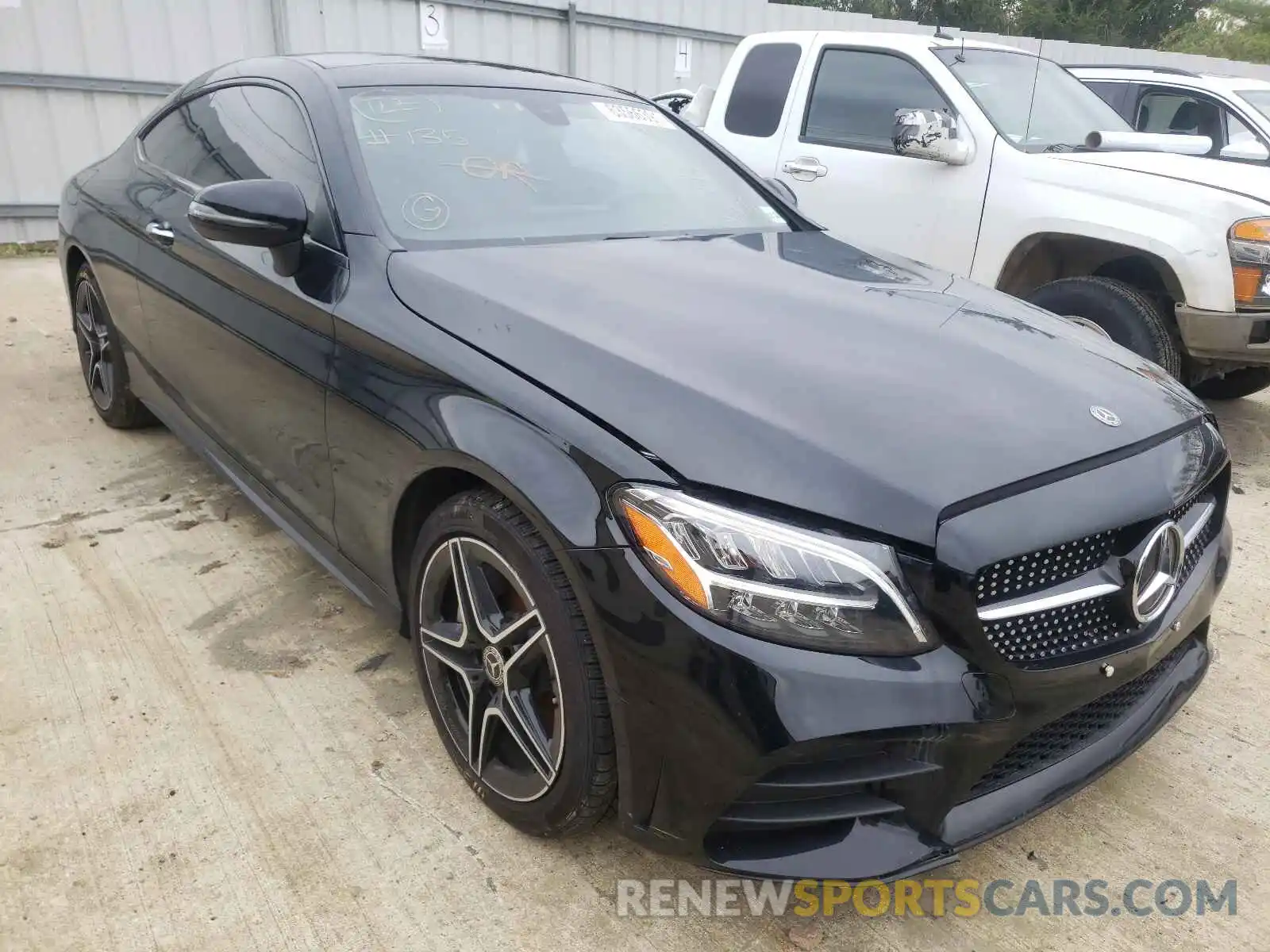 1 Photograph of a damaged car W1KWJ8EB6LF989171 MERCEDES-BENZ C-CLASS 2020