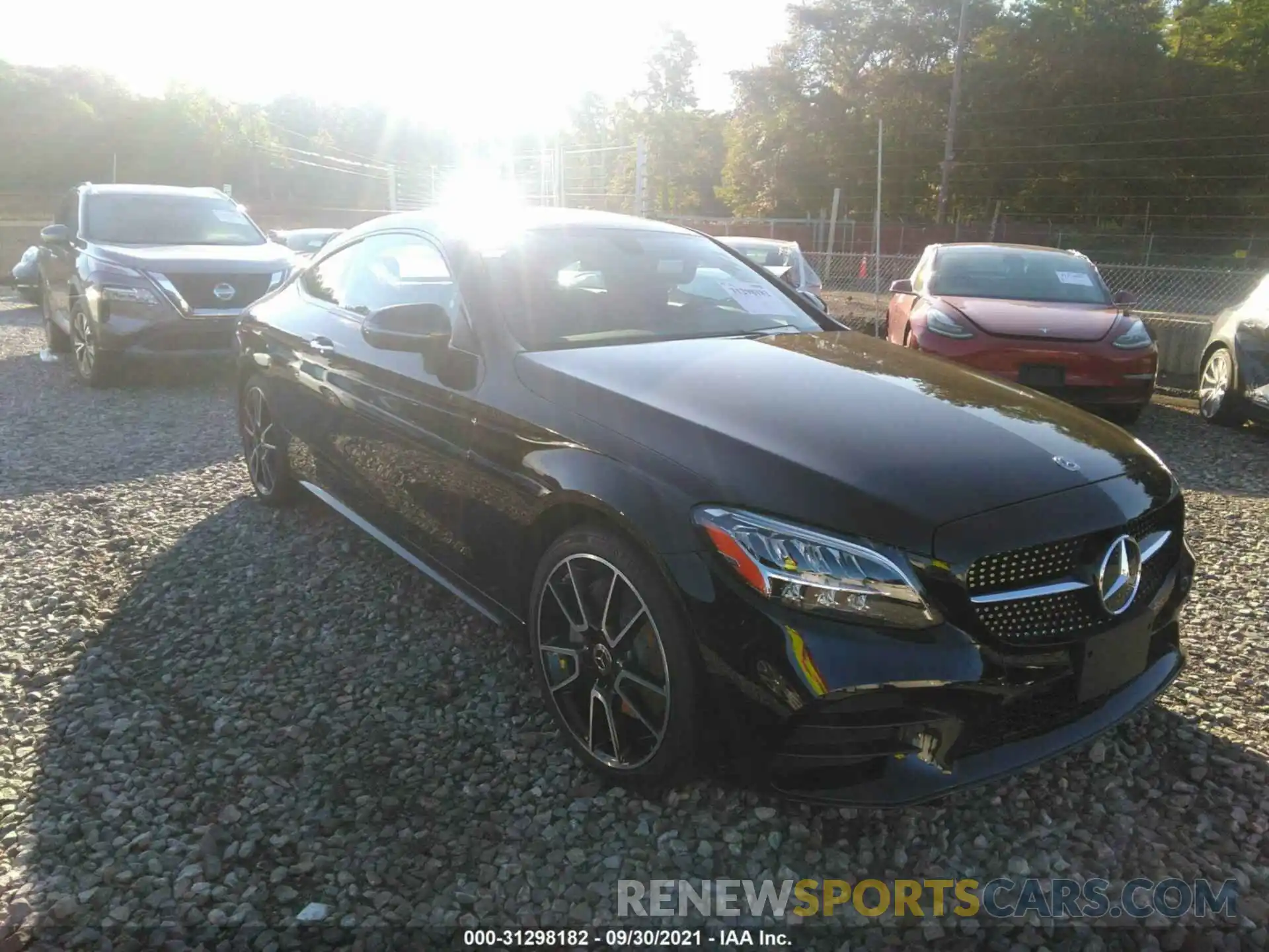 1 Photograph of a damaged car W1KWJ8EB7LF995352 MERCEDES-BENZ C-CLASS 2020