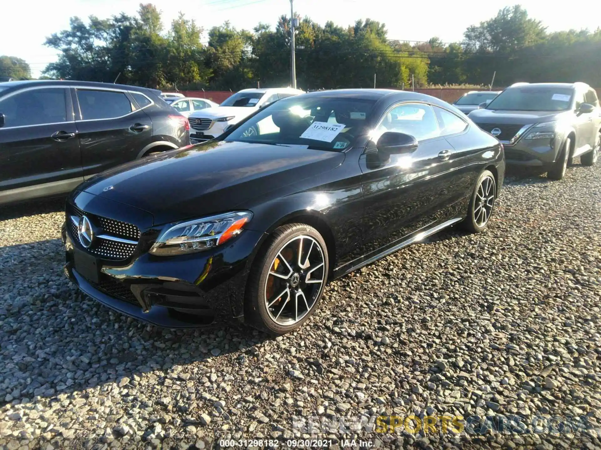 2 Photograph of a damaged car W1KWJ8EB7LF995352 MERCEDES-BENZ C-CLASS 2020