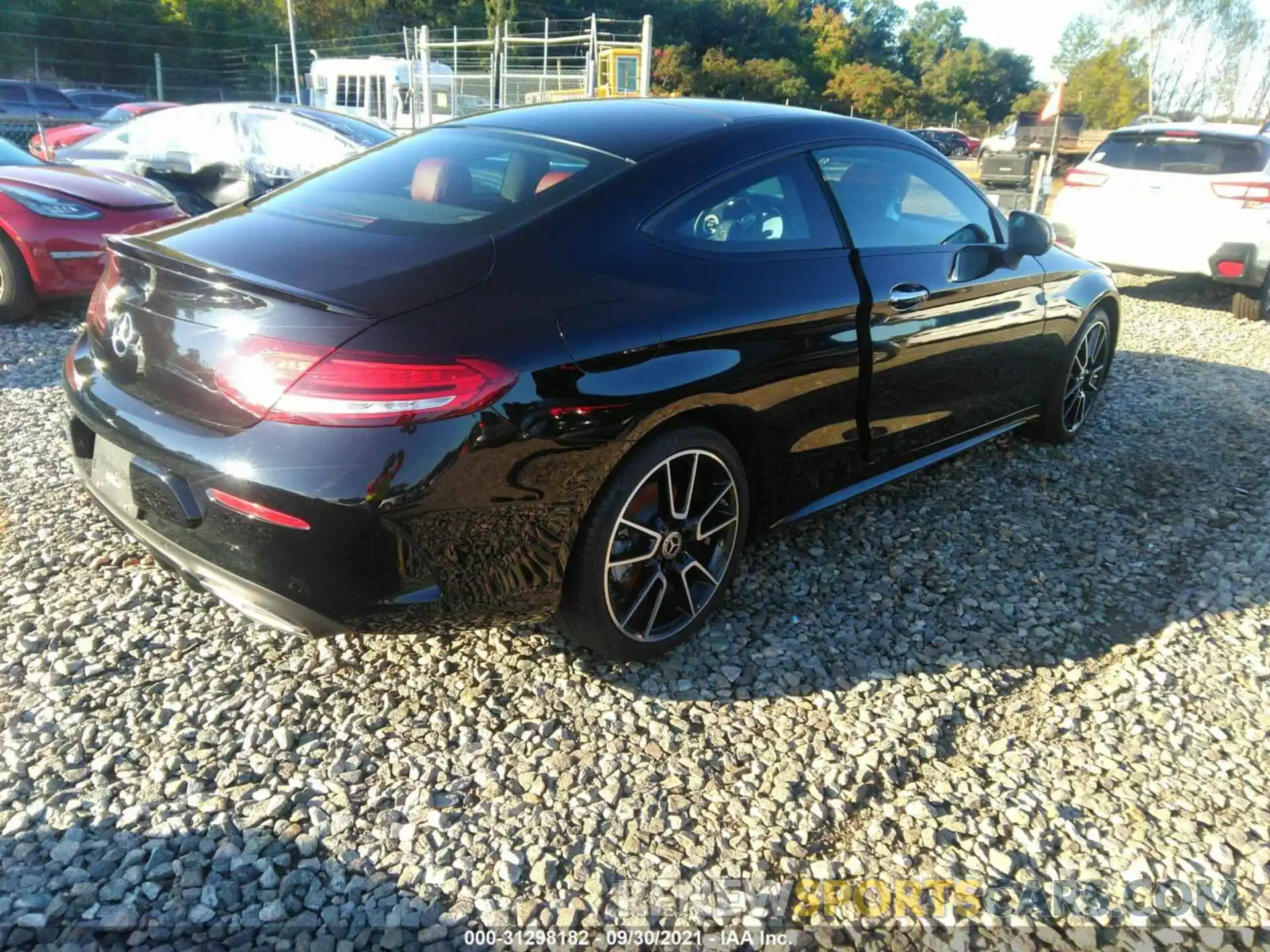 4 Photograph of a damaged car W1KWJ8EB7LF995352 MERCEDES-BENZ C-CLASS 2020