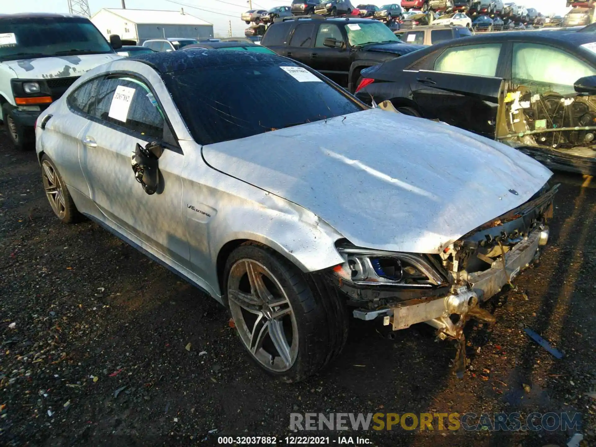 1 Photograph of a damaged car W1KWJ8GB2LF984837 MERCEDES-BENZ C-CLASS 2020