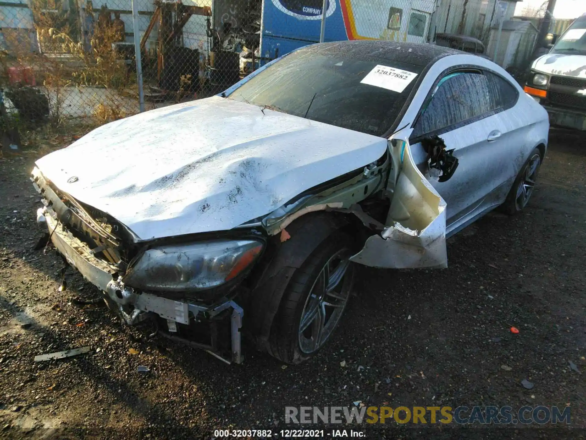 2 Photograph of a damaged car W1KWJ8GB2LF984837 MERCEDES-BENZ C-CLASS 2020