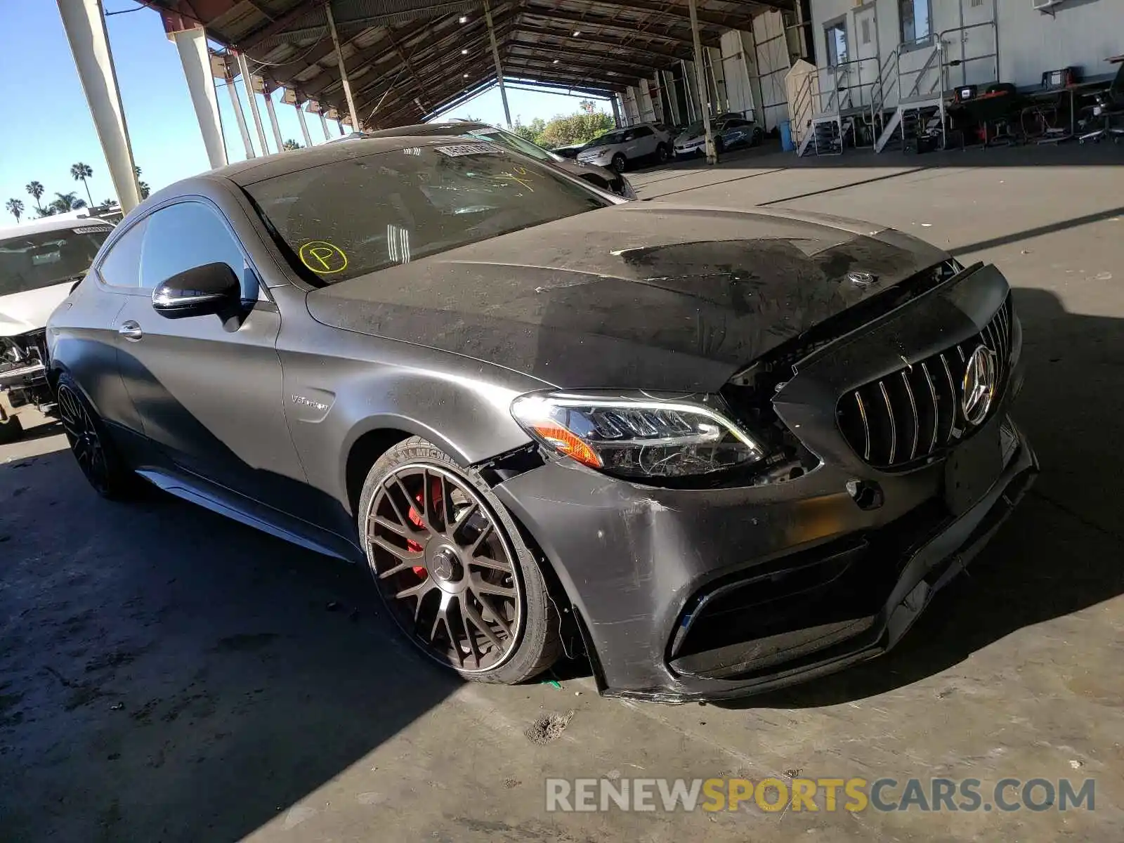 1 Photograph of a damaged car W1KWJ8HB1LF986027 MERCEDES-BENZ C-CLASS 2020