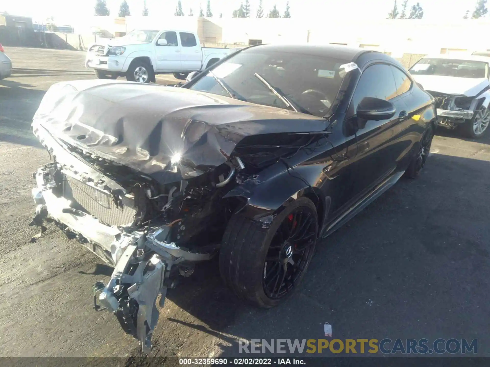 2 Photograph of a damaged car W1KWJ8HB1LG030153 MERCEDES-BENZ C-CLASS 2020