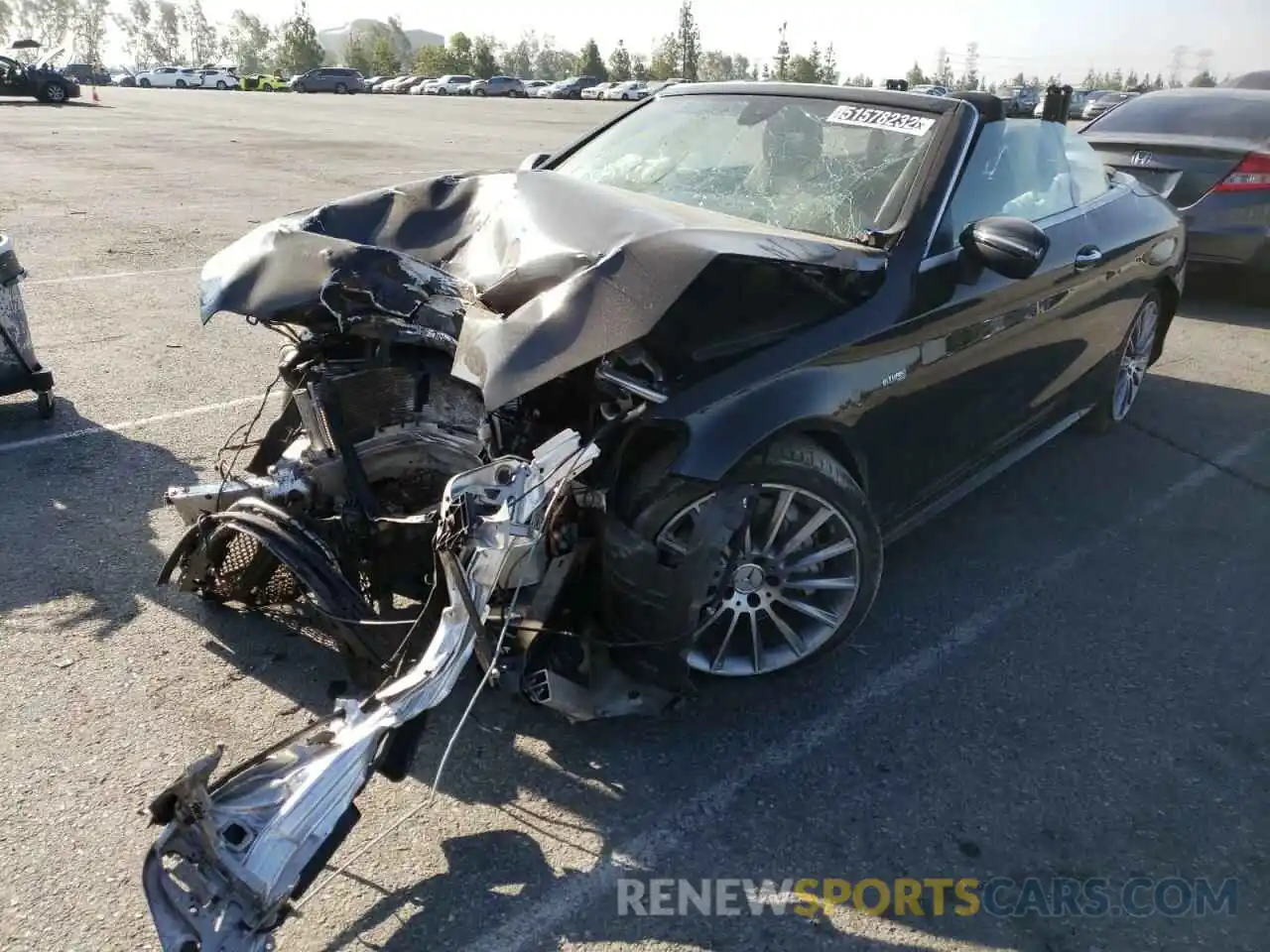 2 Photograph of a damaged car W1KWK6EB9LG015261 MERCEDES-BENZ C-CLASS 2020