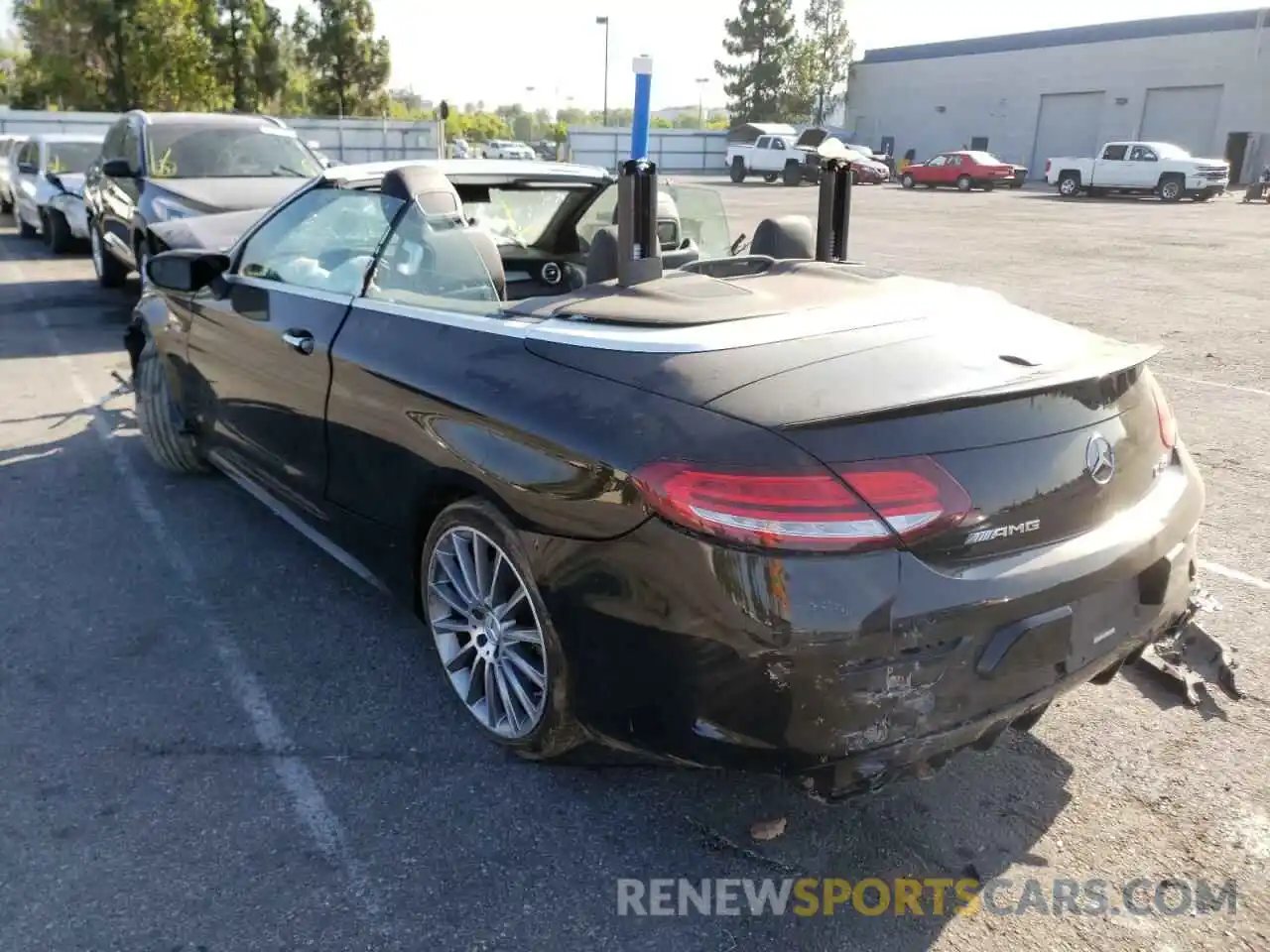 3 Photograph of a damaged car W1KWK6EB9LG015261 MERCEDES-BENZ C-CLASS 2020