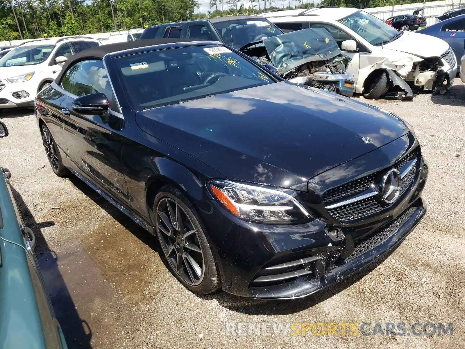 1 Photograph of a damaged car W1KWK8DB0LF997216 MERCEDES-BENZ C-CLASS 2020