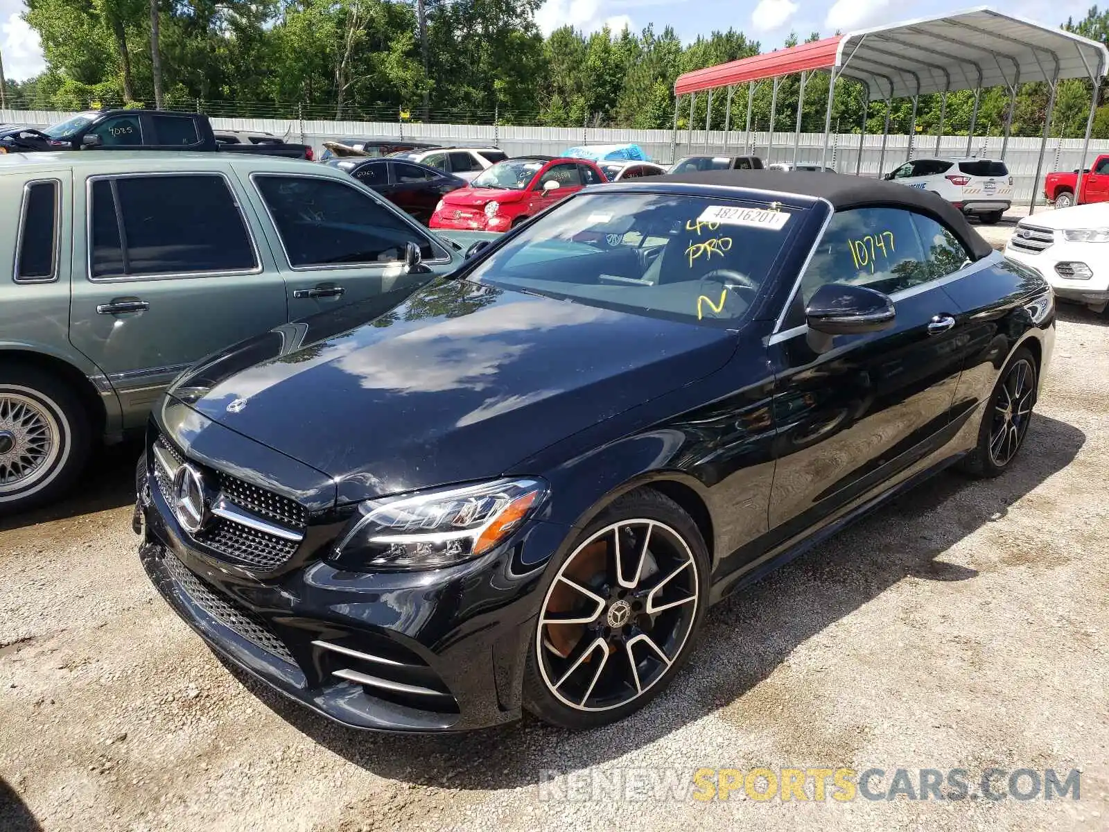 2 Photograph of a damaged car W1KWK8DB0LF997216 MERCEDES-BENZ C-CLASS 2020