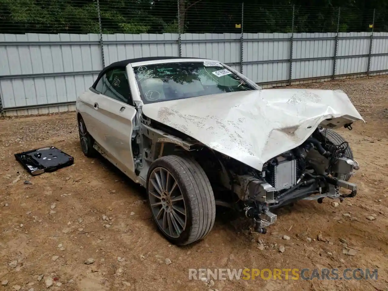 1 Photograph of a damaged car W1KWK8DB1LF993790 MERCEDES-BENZ C-CLASS 2020