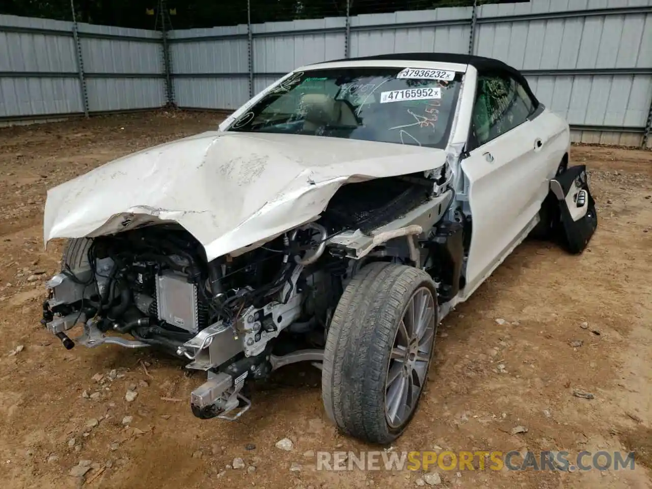 2 Photograph of a damaged car W1KWK8DB1LF993790 MERCEDES-BENZ C-CLASS 2020