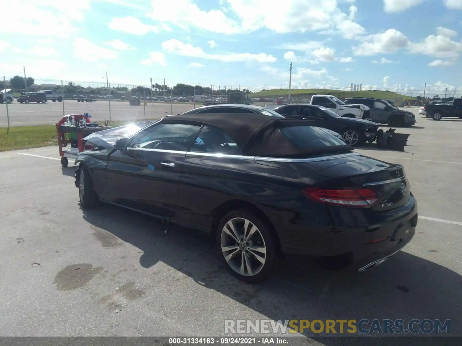 3 Photograph of a damaged car W1KWK8DB3LF987988 MERCEDES-BENZ C-CLASS 2020