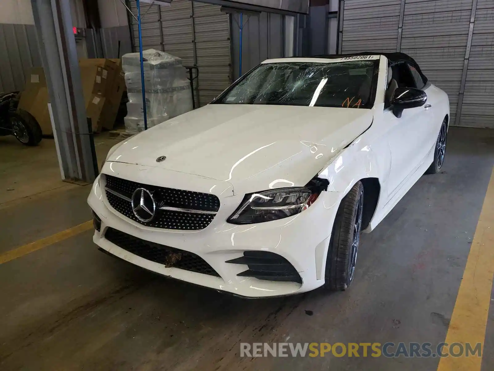 2 Photograph of a damaged car W1KWK8DB3LF998005 MERCEDES-BENZ C-CLASS 2020