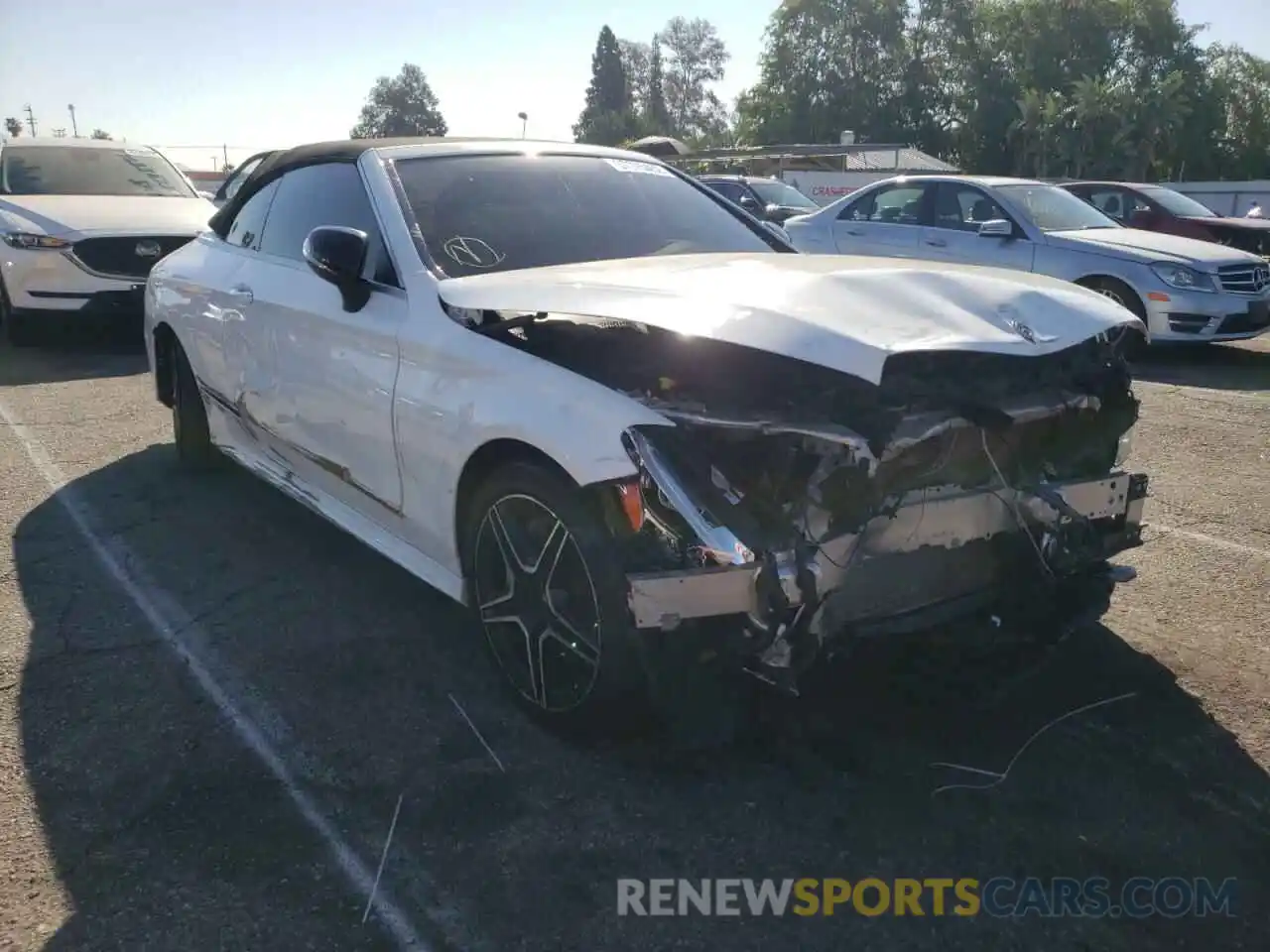 1 Photograph of a damaged car W1KWK8DB4LG015116 MERCEDES-BENZ C-CLASS 2020