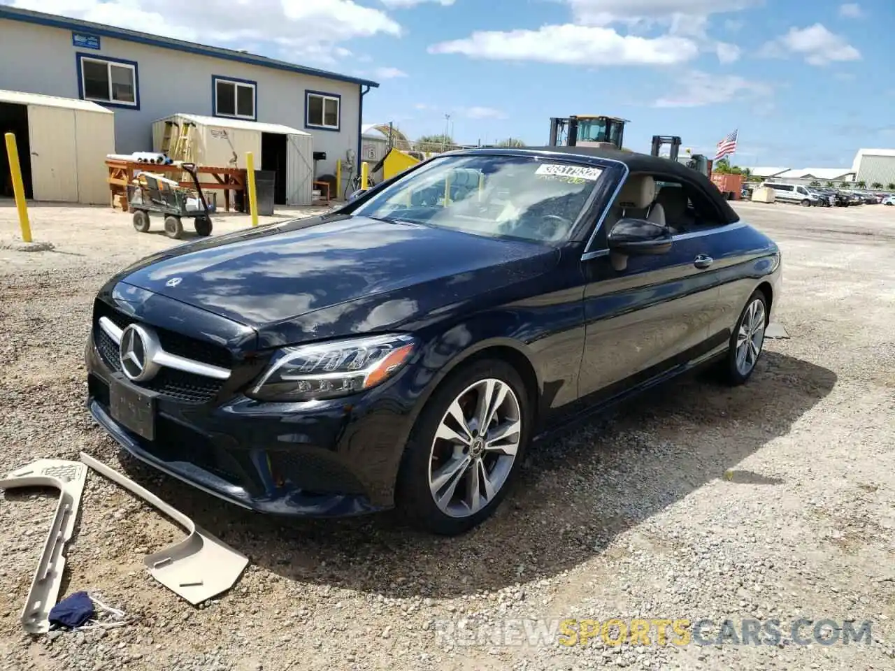 2 Photograph of a damaged car W1KWK8DB5LF985840 MERCEDES-BENZ C-CLASS 2020