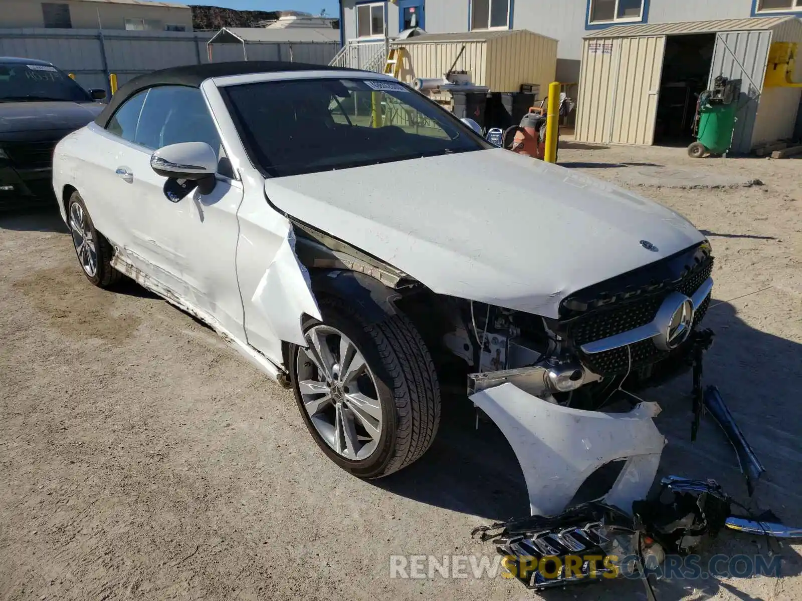 1 Photograph of a damaged car W1KWK8DB8LF988408 MERCEDES-BENZ C CLASS 2020