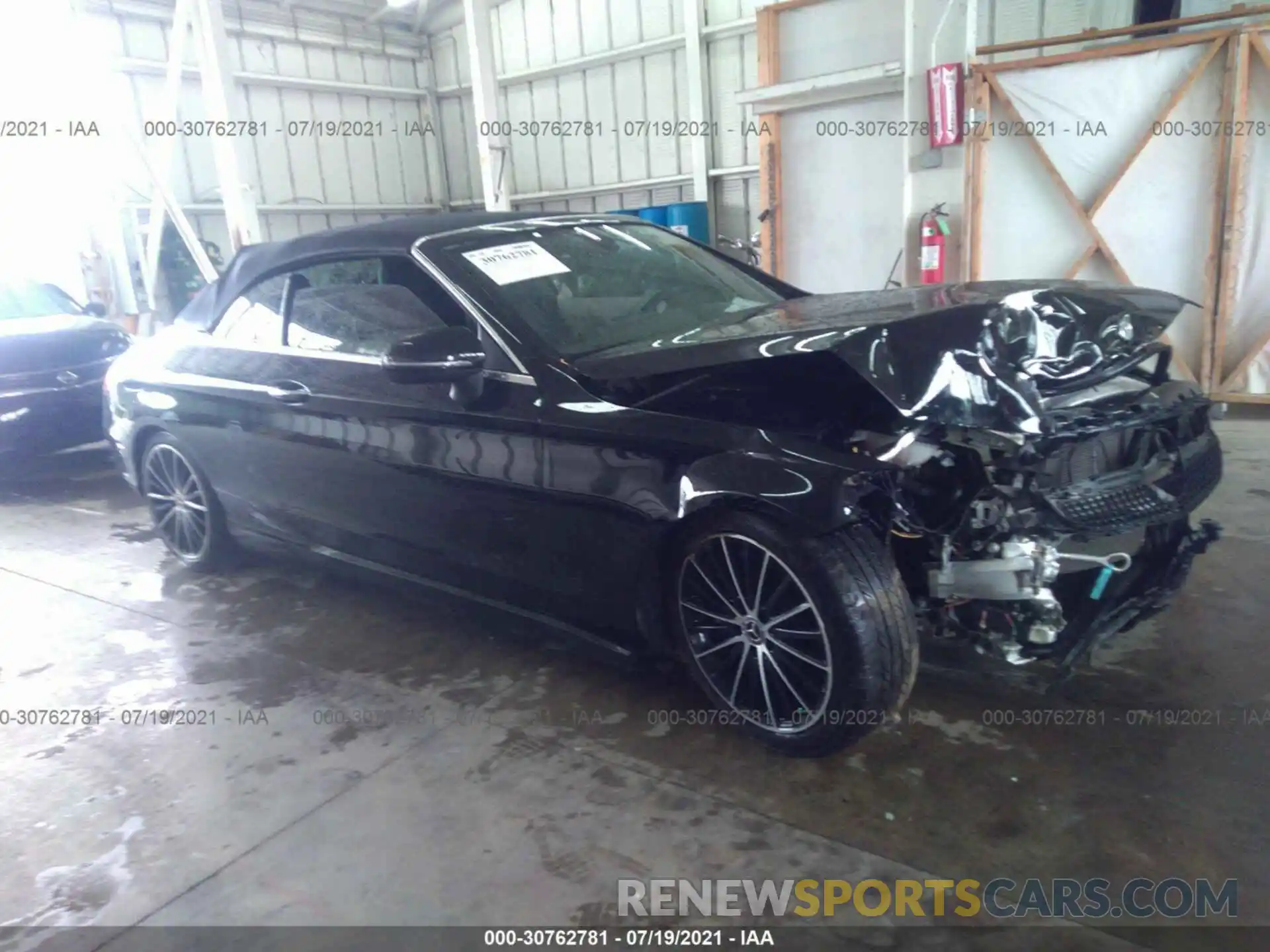 1 Photograph of a damaged car W1KWK8DBXLG001253 MERCEDES-BENZ C-CLASS 2020