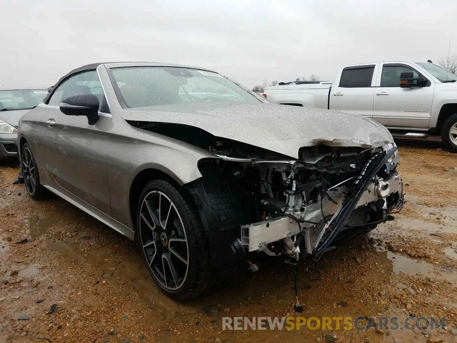 1 Photograph of a damaged car W1KWK8EB0LF986005 MERCEDES-BENZ C CLASS 2020