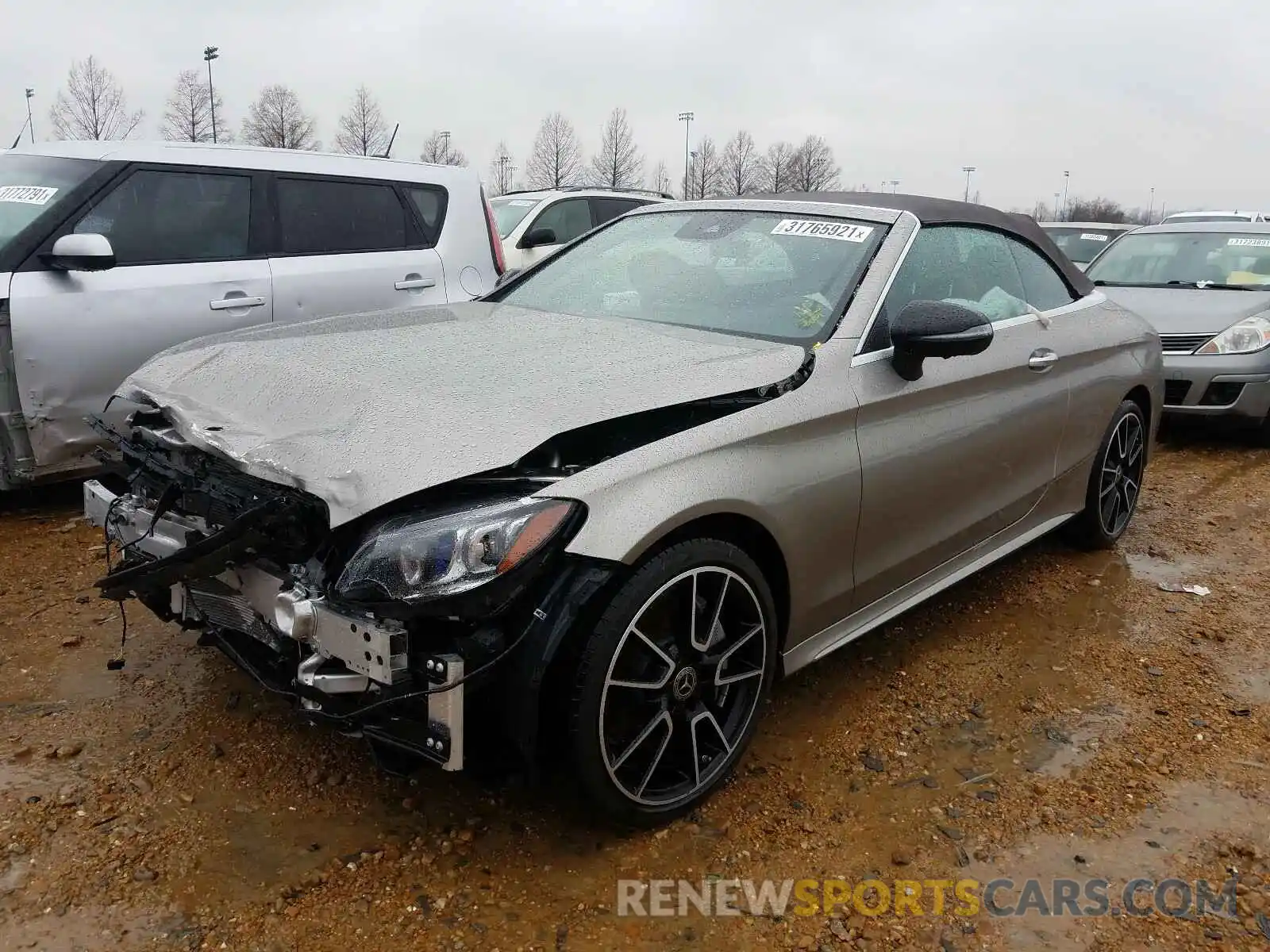 2 Photograph of a damaged car W1KWK8EB0LF986005 MERCEDES-BENZ C CLASS 2020