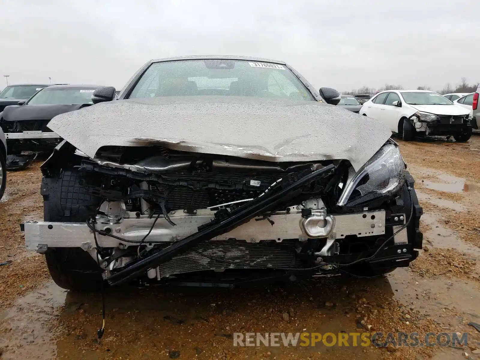 9 Photograph of a damaged car W1KWK8EB0LF986005 MERCEDES-BENZ C CLASS 2020