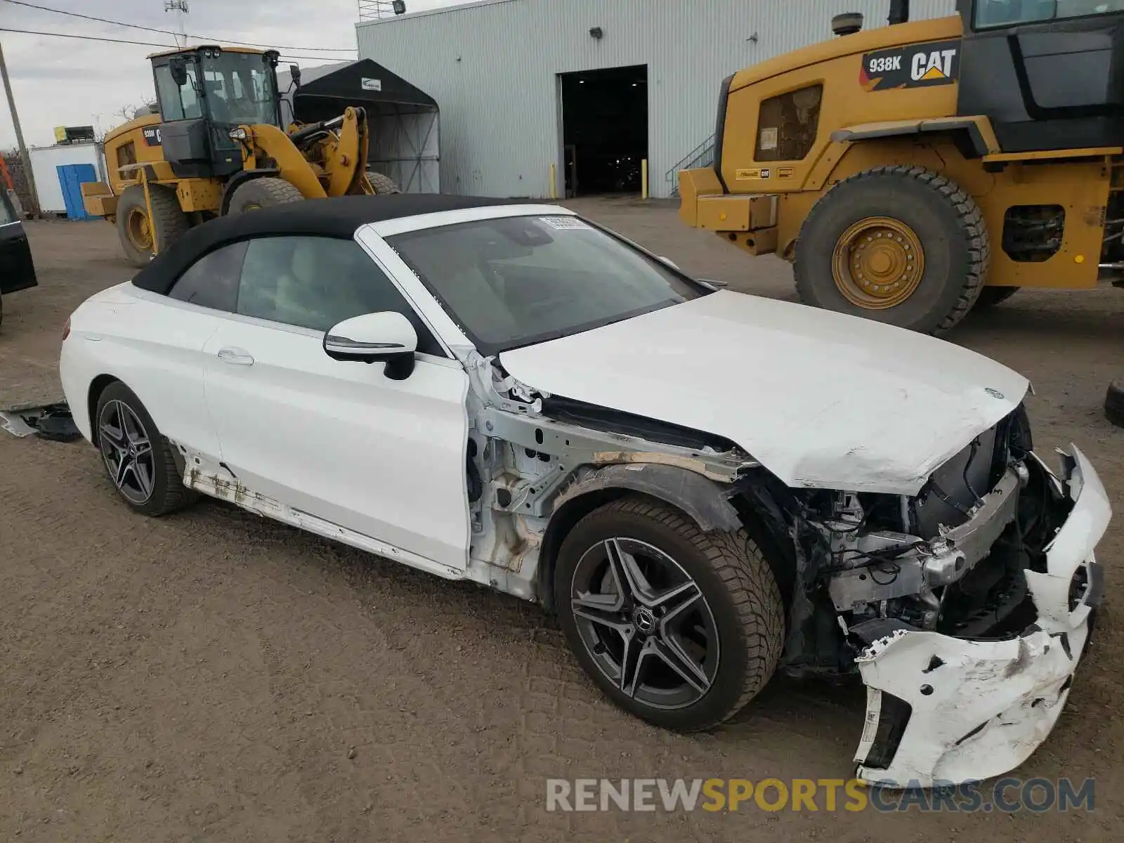 1 Photograph of a damaged car W1KWK8EB0LG016021 MERCEDES-BENZ C CLASS 2020