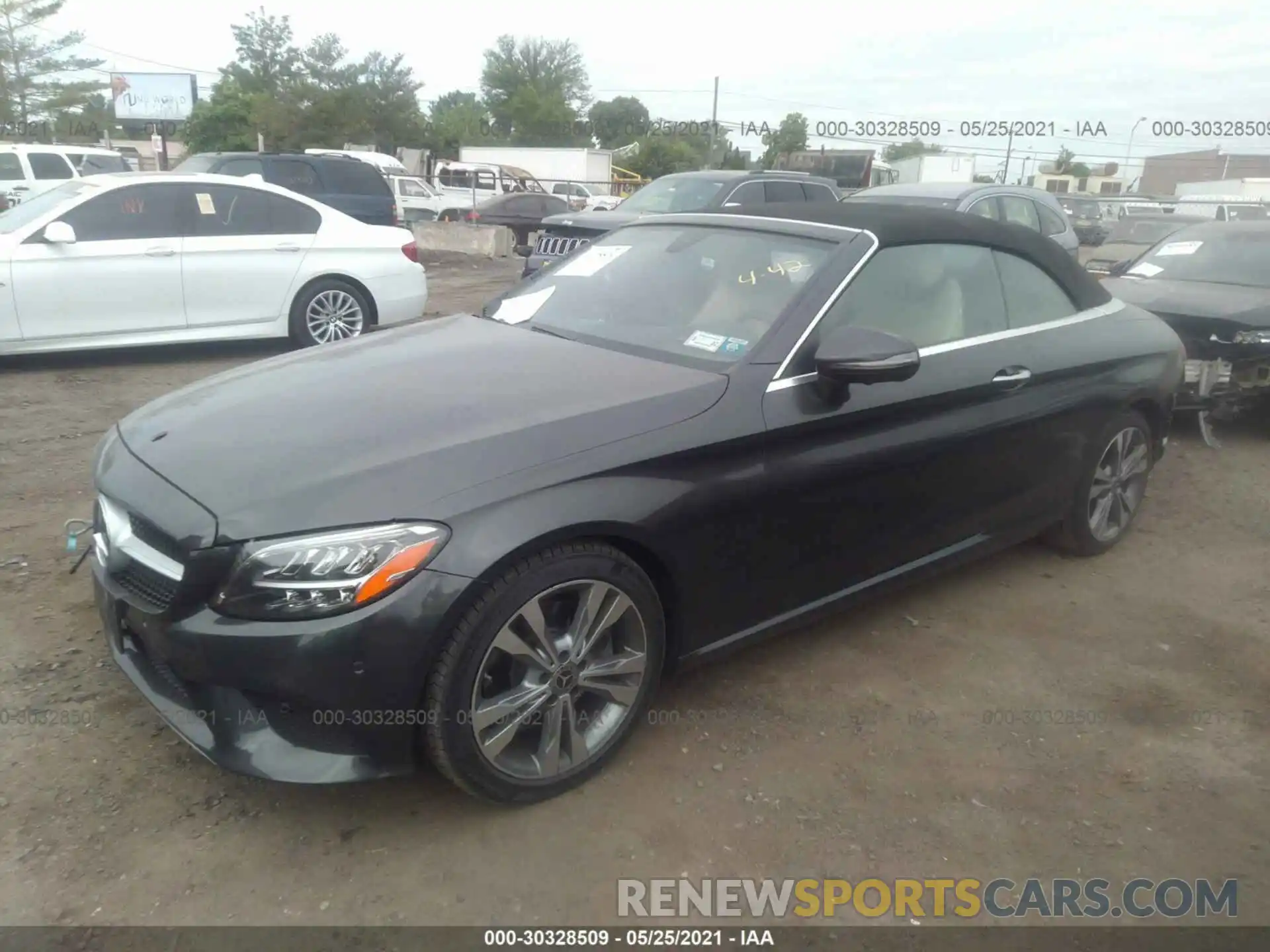 2 Photograph of a damaged car W1KWK8EB1LG011068 MERCEDES-BENZ C-CLASS 2020