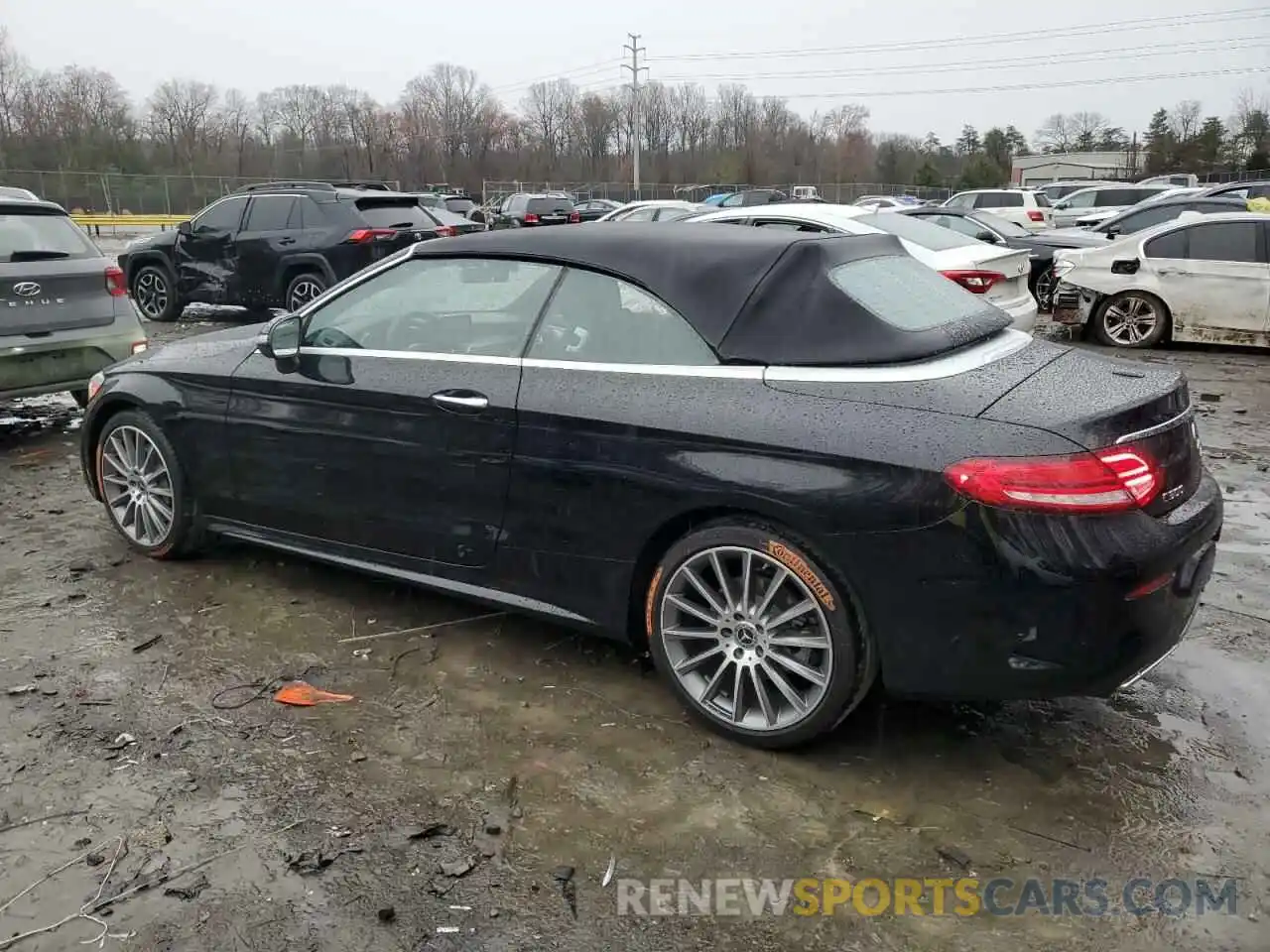 2 Photograph of a damaged car W1KWK8EB2LF993506 MERCEDES-BENZ C-CLASS 2020