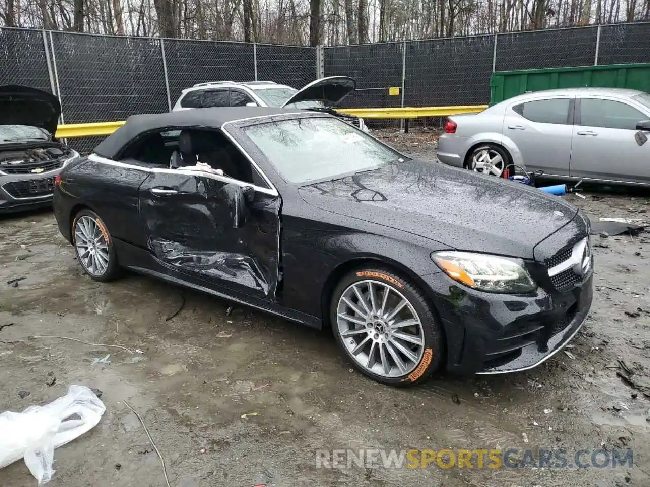 4 Photograph of a damaged car W1KWK8EB2LF993506 MERCEDES-BENZ C-CLASS 2020