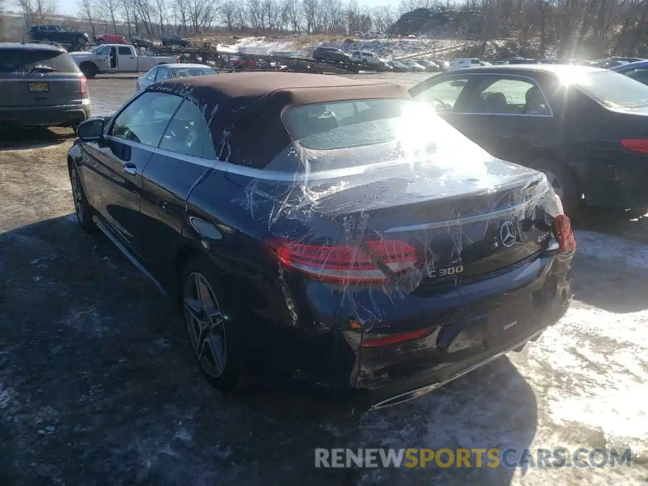 3 Photograph of a damaged car W1KWK8EB3LG003070 MERCEDES-BENZ C-CLASS 2020