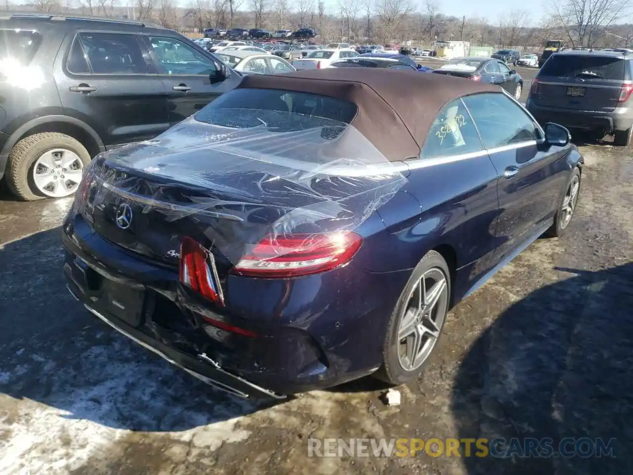 4 Photograph of a damaged car W1KWK8EB3LG003070 MERCEDES-BENZ C-CLASS 2020