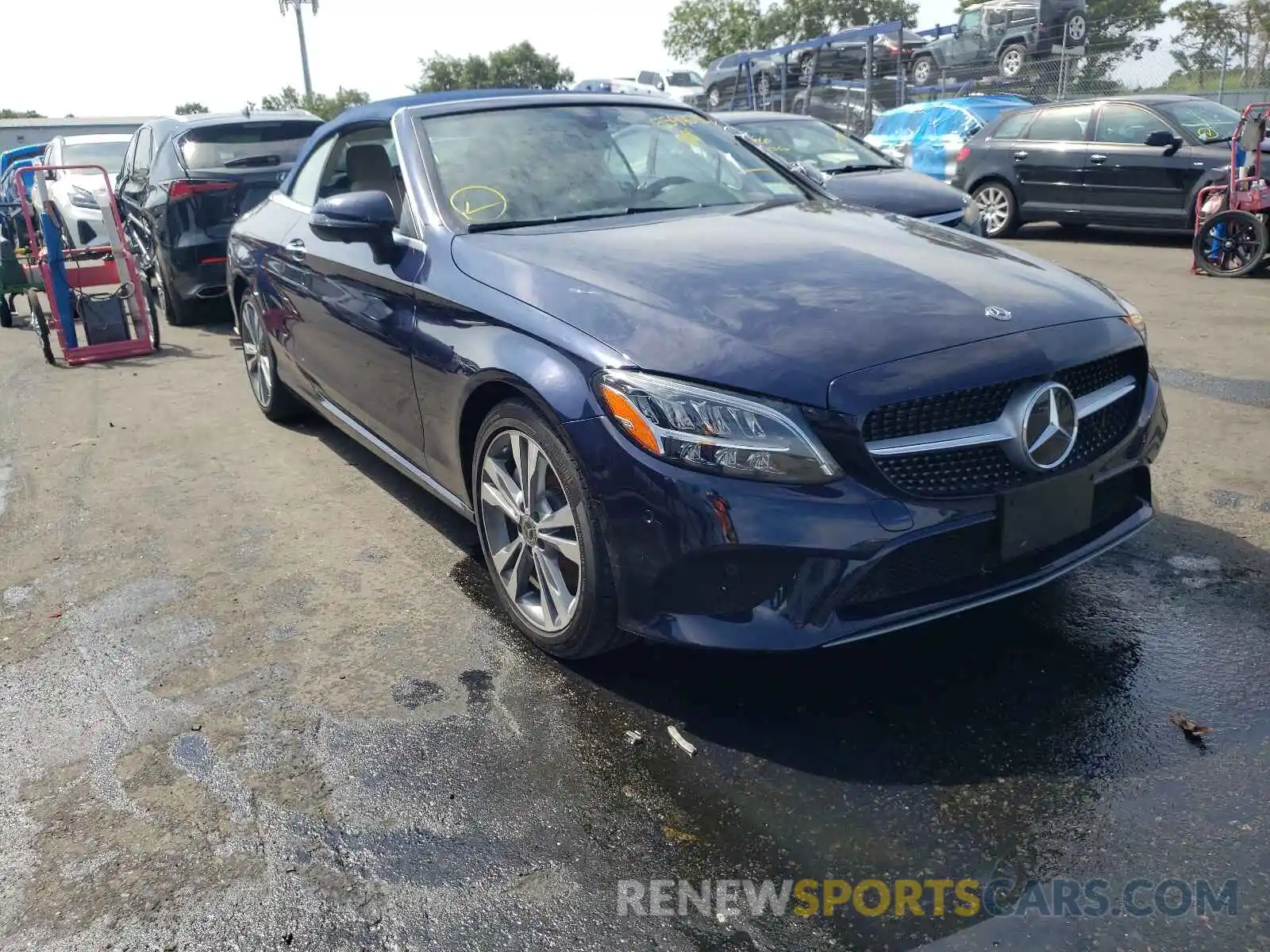 1 Photograph of a damaged car W1KWK8EB7LG006229 MERCEDES-BENZ C-CLASS 2020