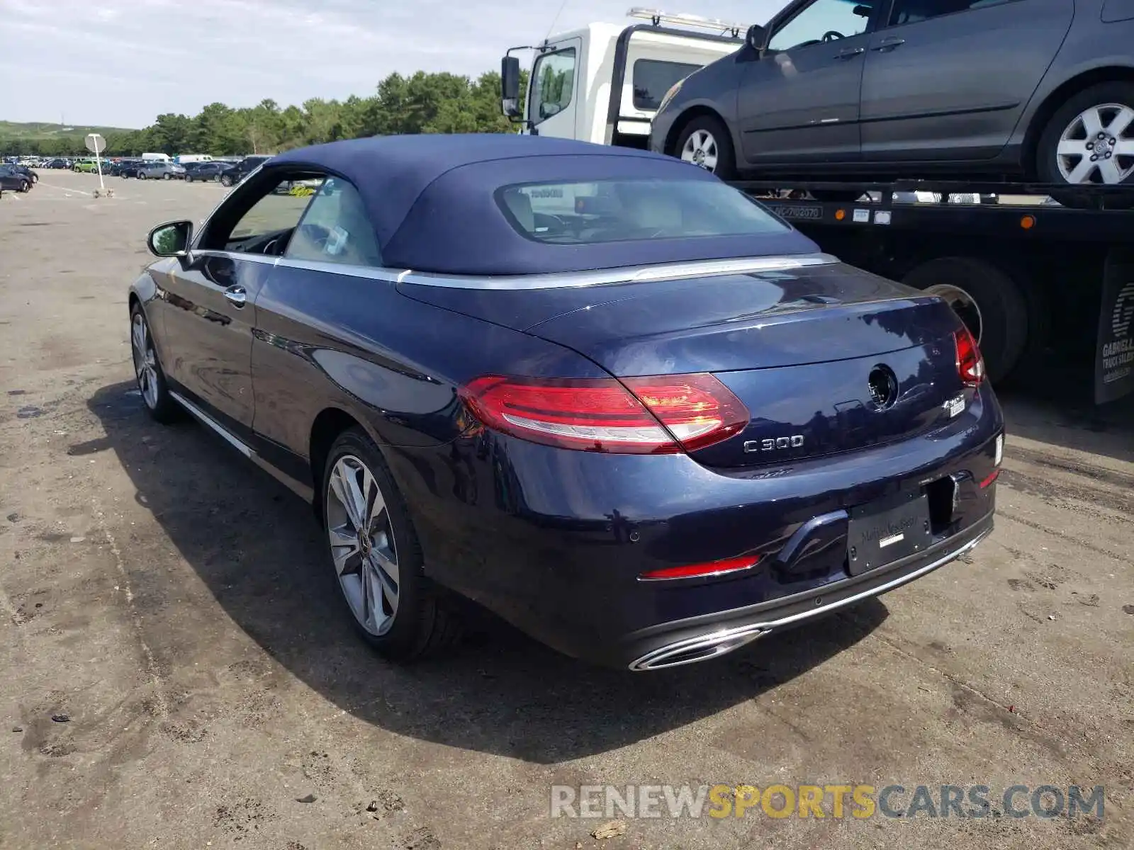 3 Photograph of a damaged car W1KWK8EB7LG006229 MERCEDES-BENZ C-CLASS 2020