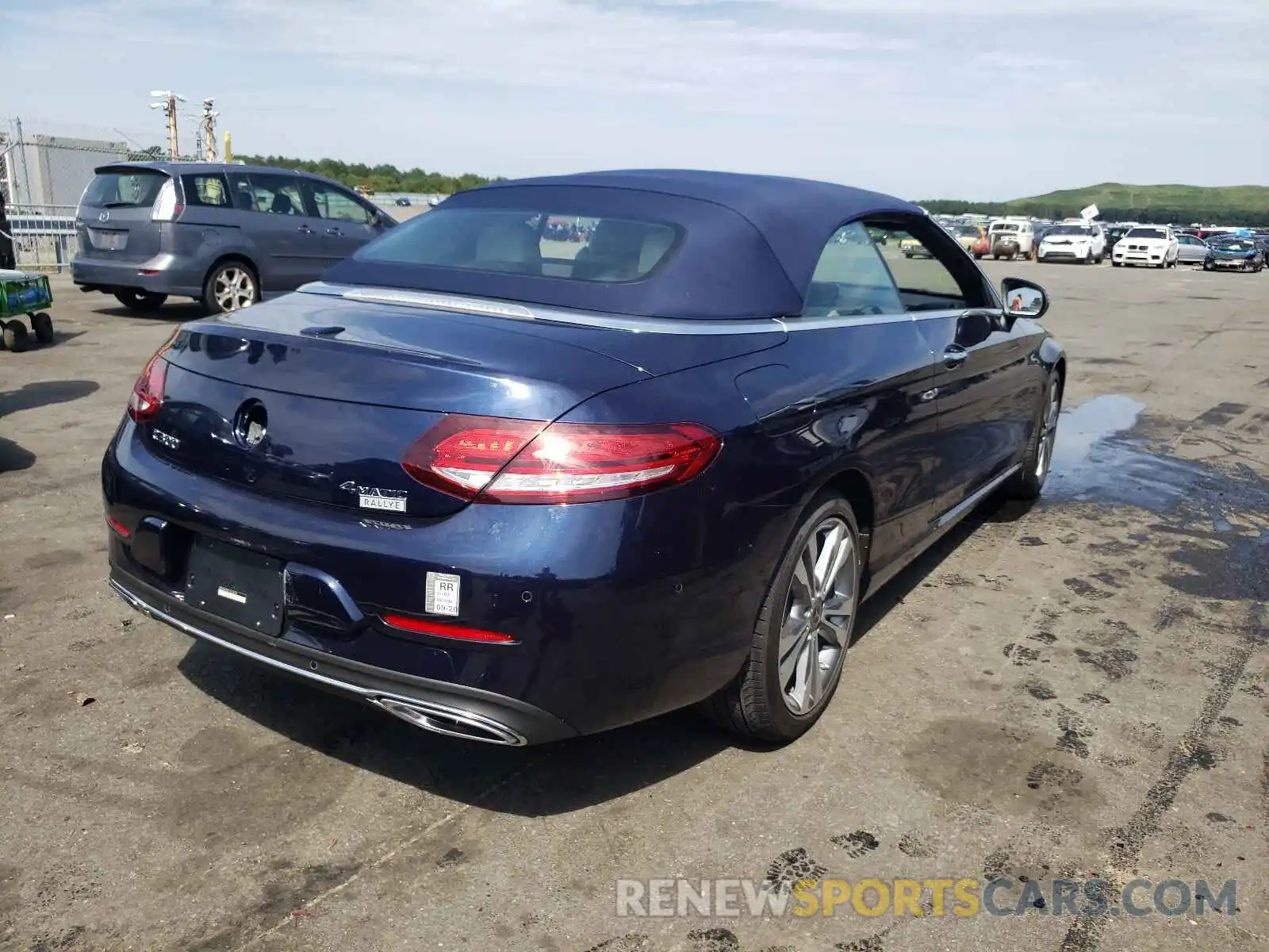 4 Photograph of a damaged car W1KWK8EB7LG006229 MERCEDES-BENZ C-CLASS 2020