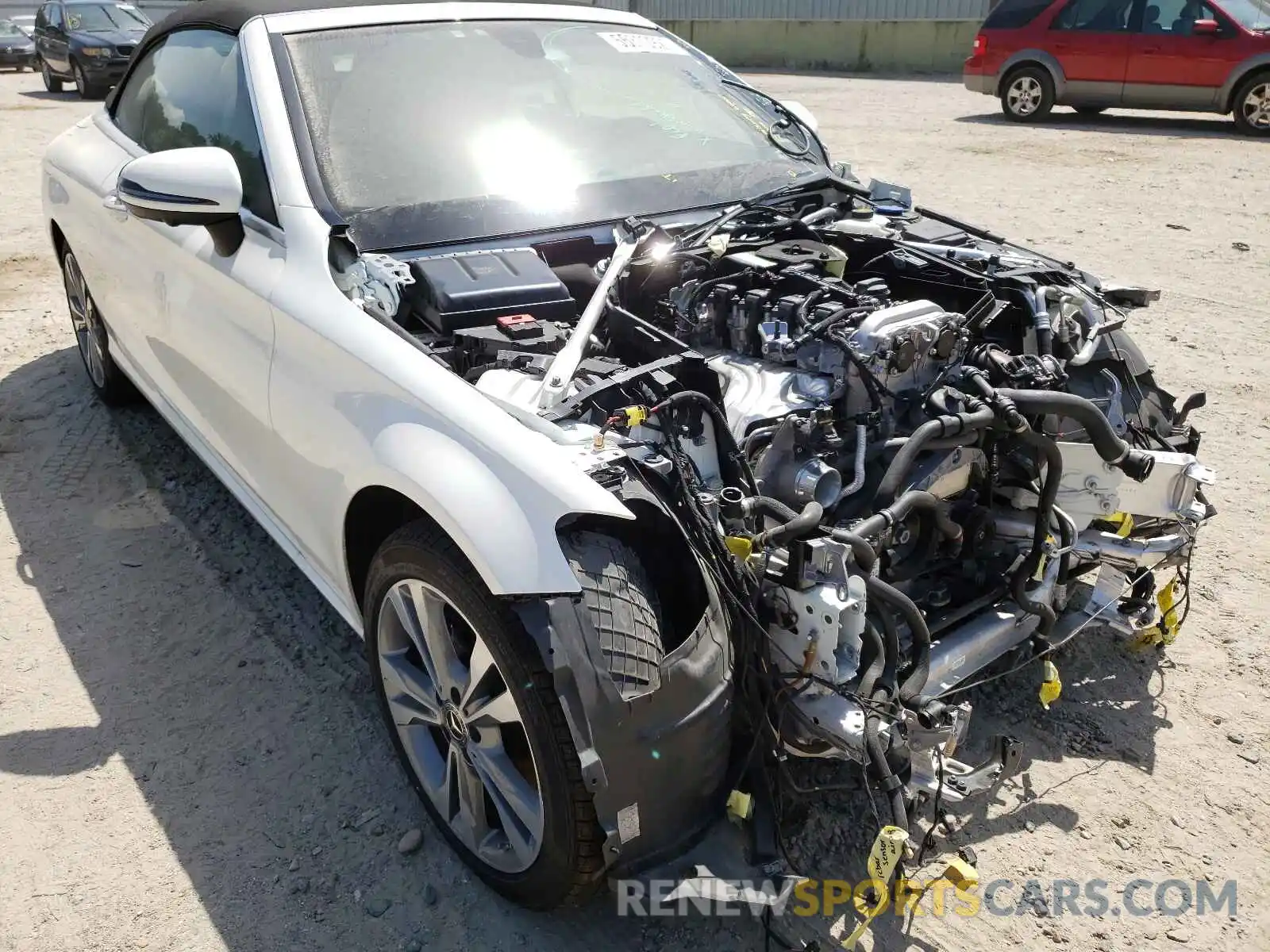 1 Photograph of a damaged car W1KWK8EB8LG006823 MERCEDES-BENZ C-CLASS 2020