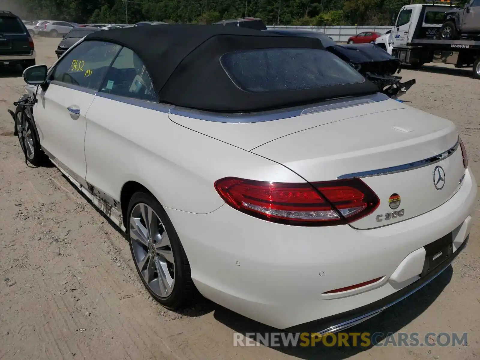 3 Photograph of a damaged car W1KWK8EB8LG006823 MERCEDES-BENZ C-CLASS 2020