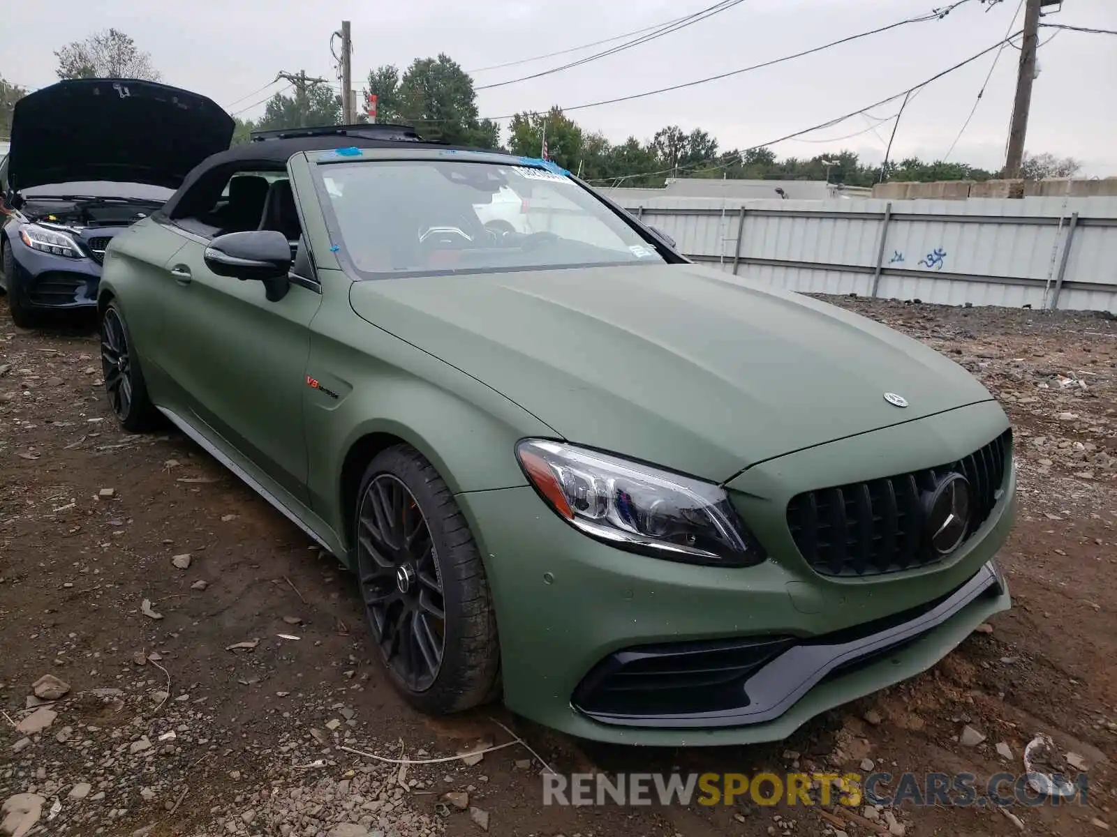 1 Photograph of a damaged car W1KWK8HB5LF984343 MERCEDES-BENZ C-CLASS 2020