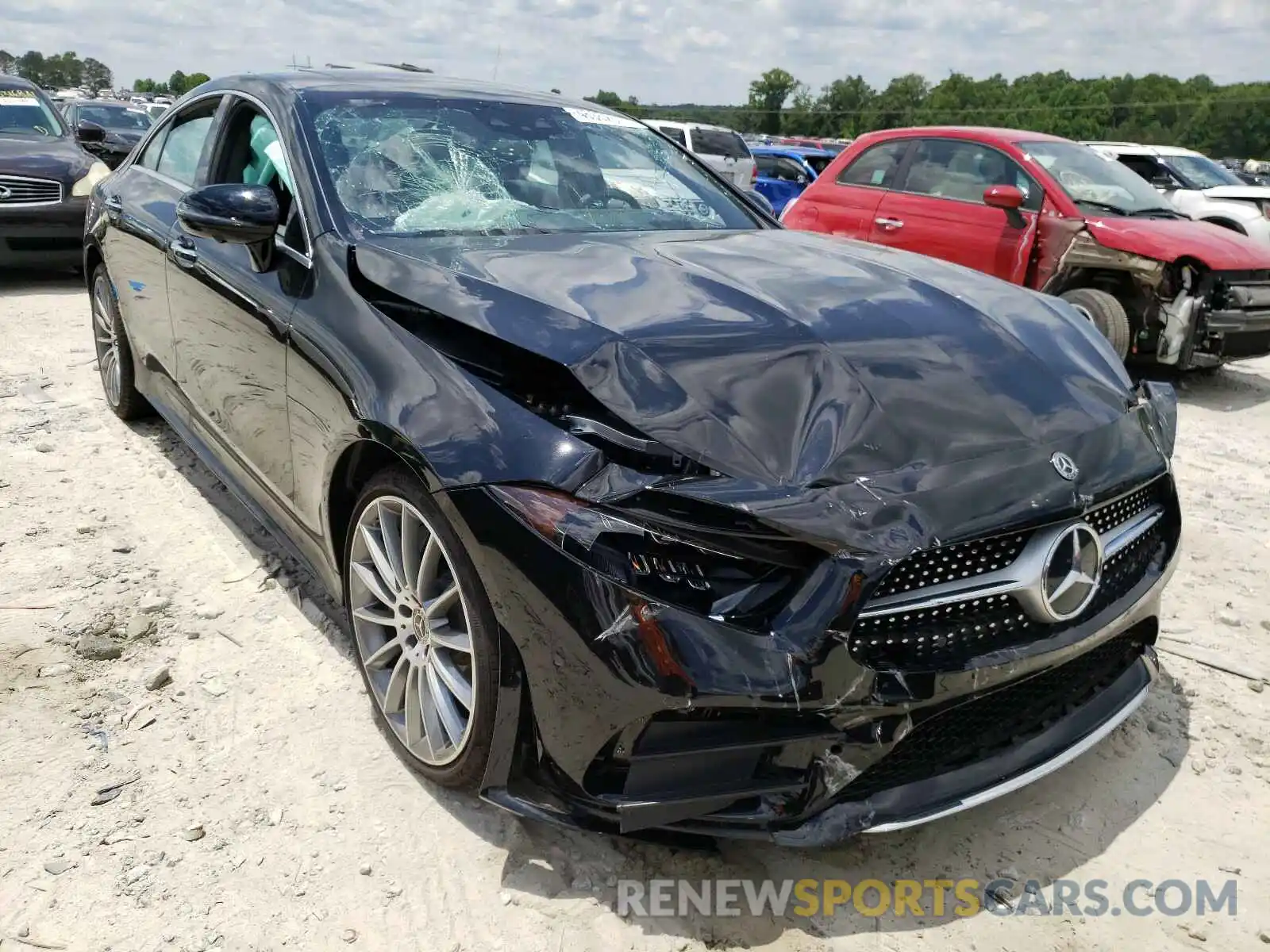 1 Photograph of a damaged car WDD2J5JB8LA050409 MERCEDES-BENZ C CLASS 2020