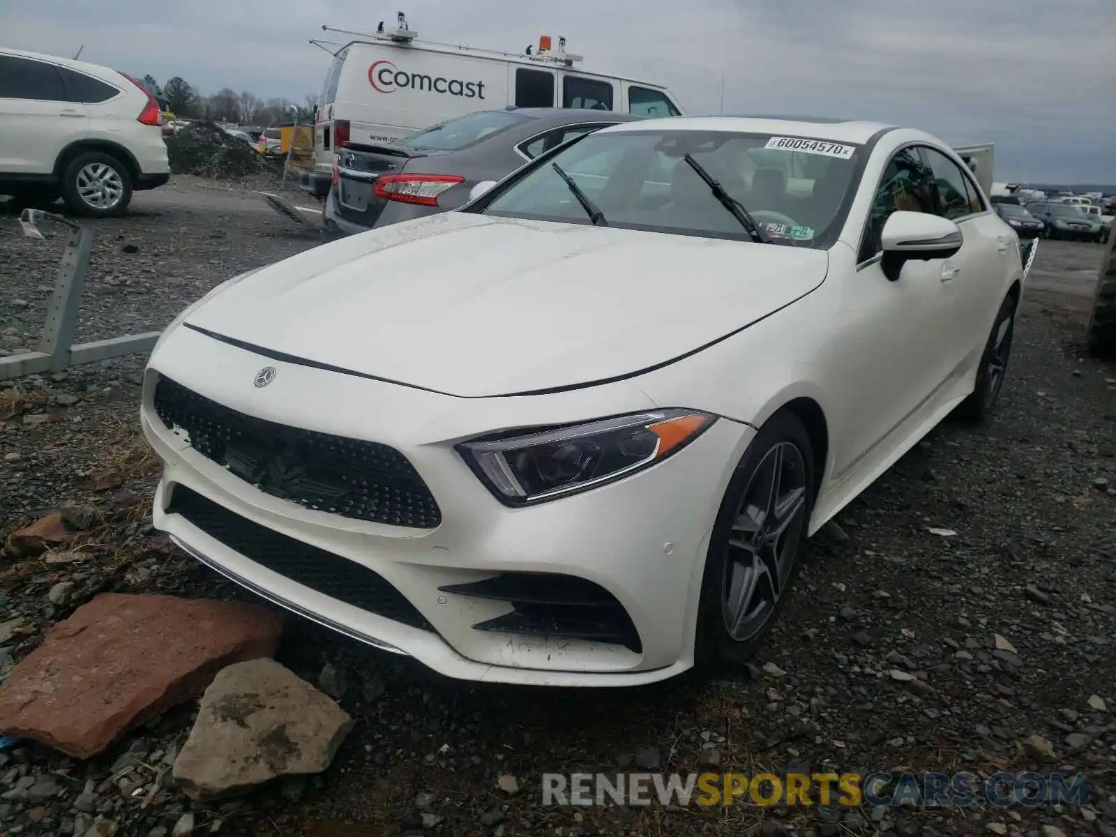 2 Photograph of a damaged car WDD2J5KB8LA052417 MERCEDES-BENZ C CLASS 2020