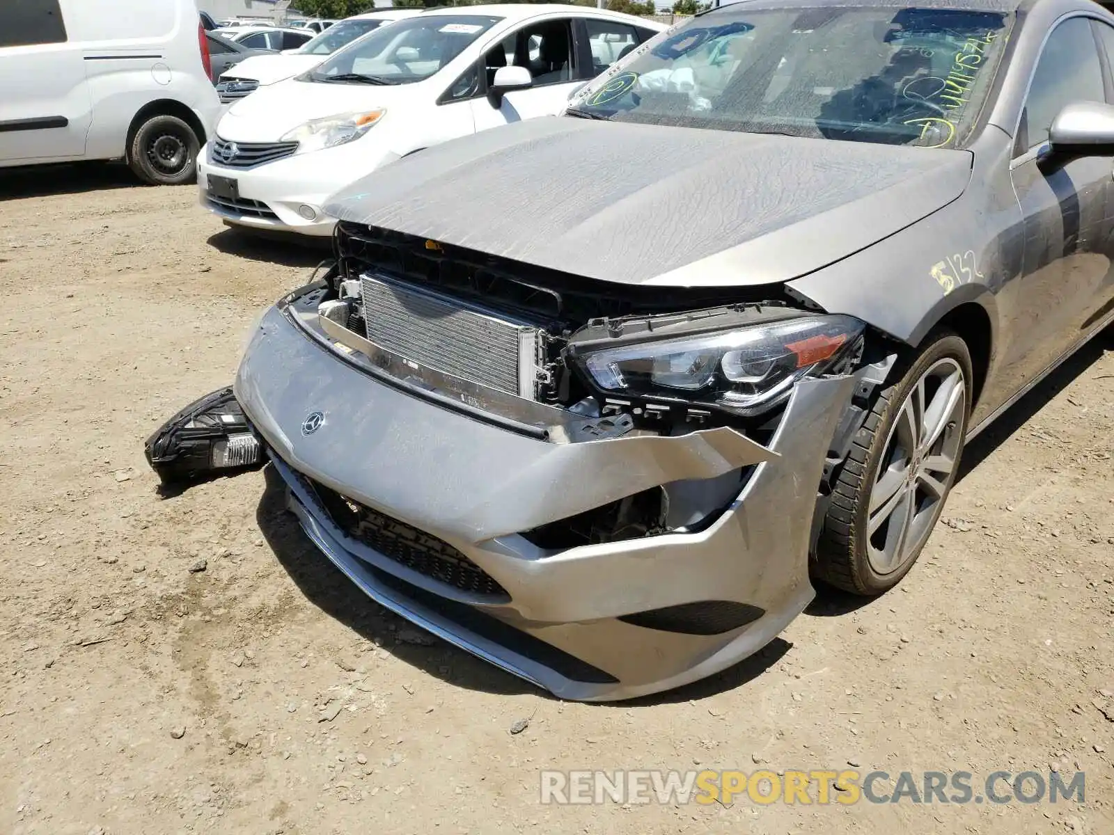 9 Photograph of a damaged car WDD5J4GB0LN074047 MERCEDES-BENZ C CLASS 2020