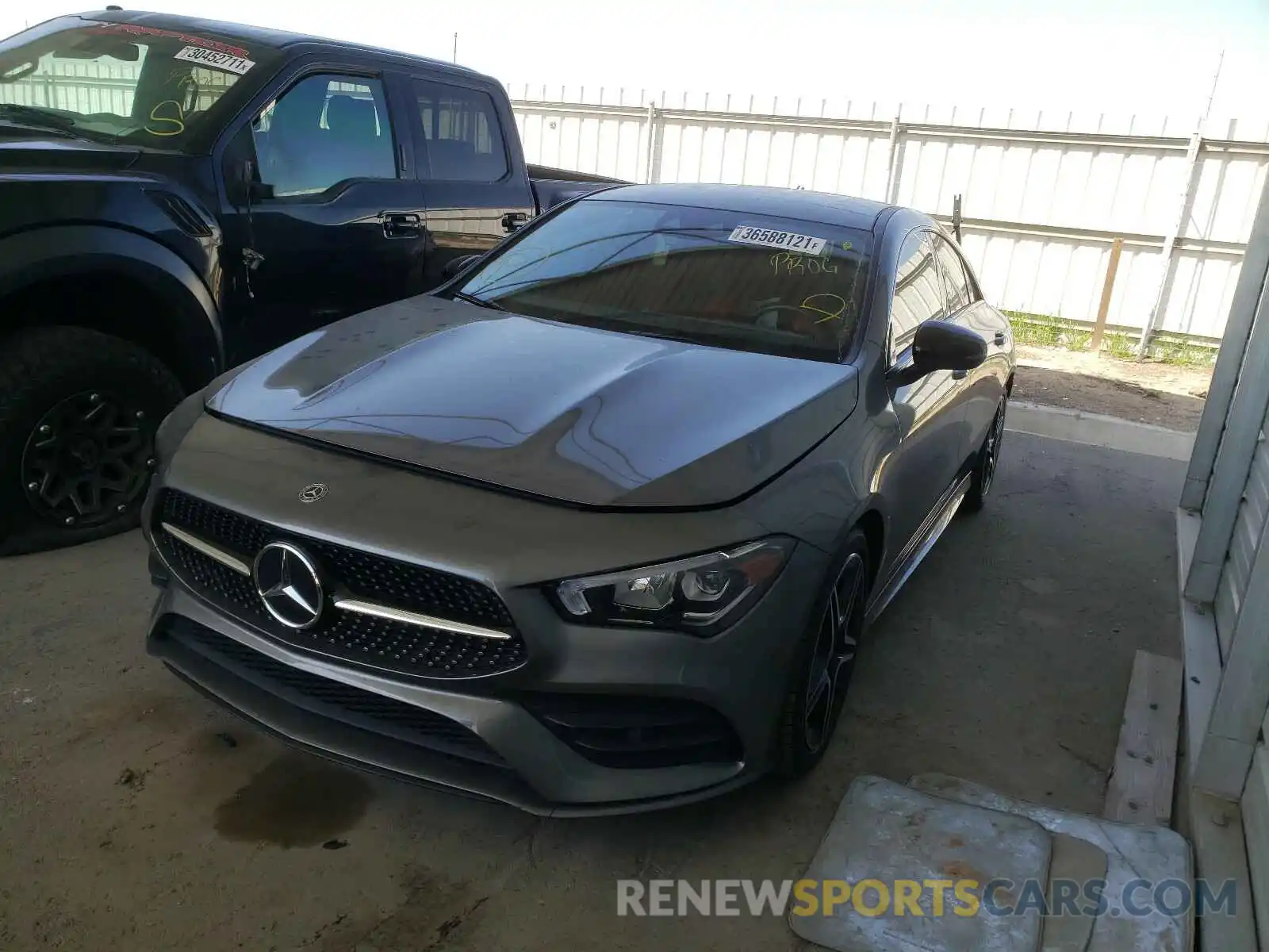 2 Photograph of a damaged car WDD5J4GB1LN025844 MERCEDES-BENZ C CLASS 2020