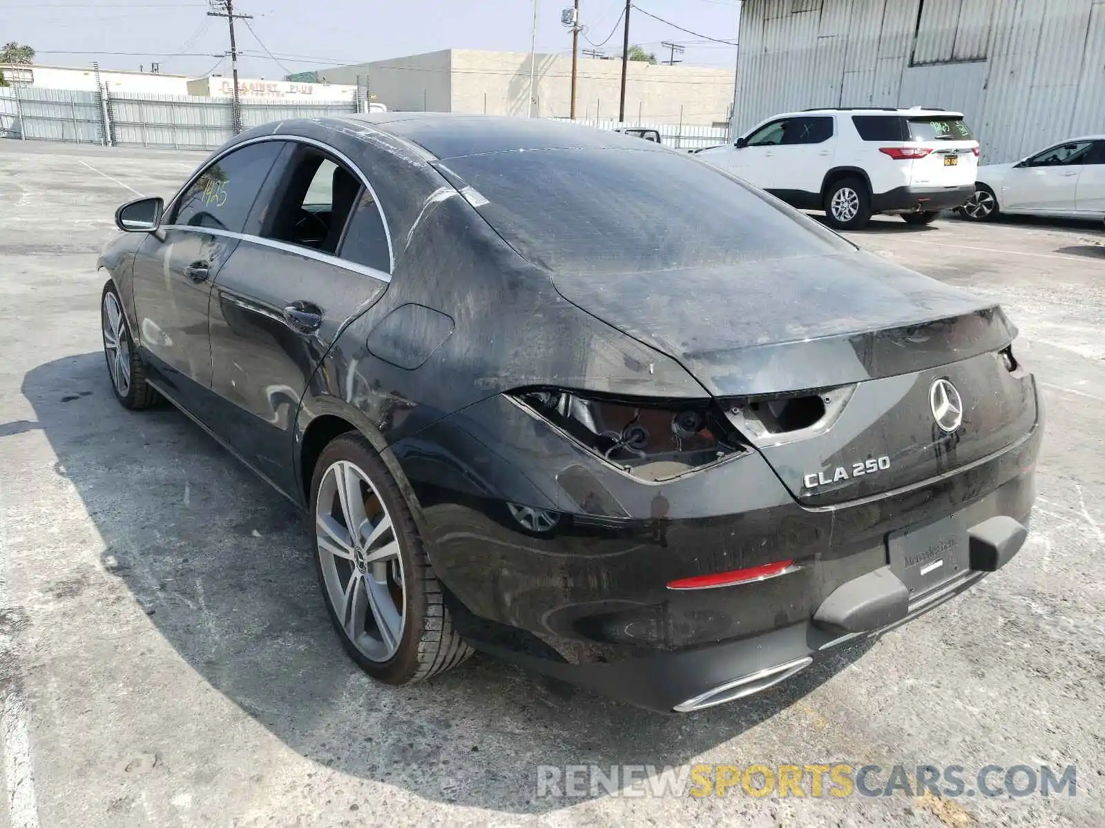 3 Photograph of a damaged car WDD5J4GB1LN035273 MERCEDES-BENZ C CLASS 2020