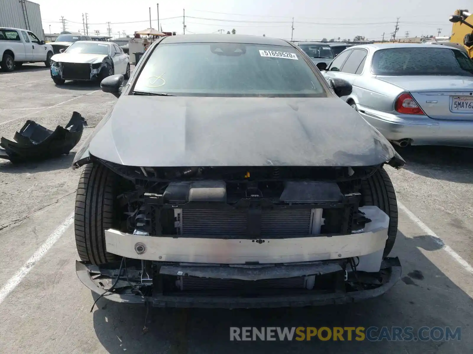 9 Photograph of a damaged car WDD5J4GB1LN035273 MERCEDES-BENZ C CLASS 2020