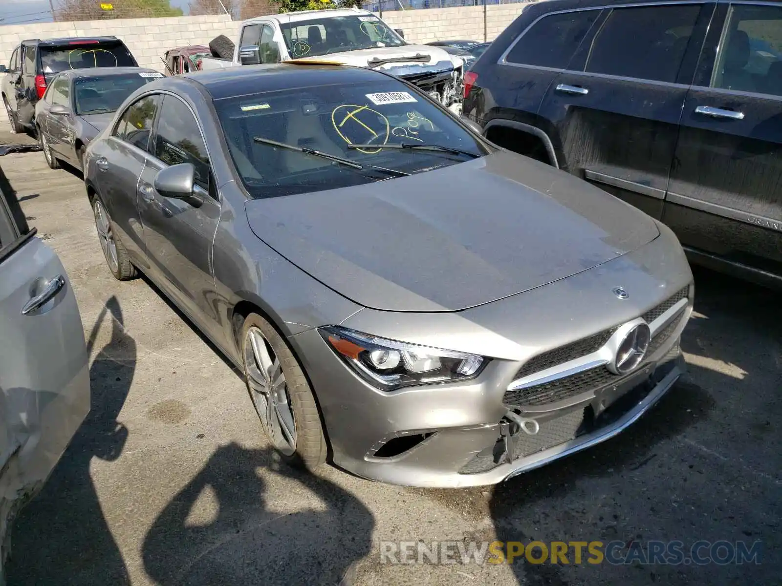 1 Photograph of a damaged car WDD5J4GB2LN067553 MERCEDES-BENZ C CLASS 2020