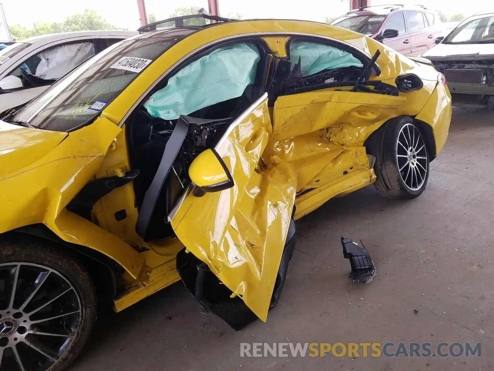 10 Photograph of a damaged car WDD5J4GB3LN061468 MERCEDES-BENZ C CLASS 2020