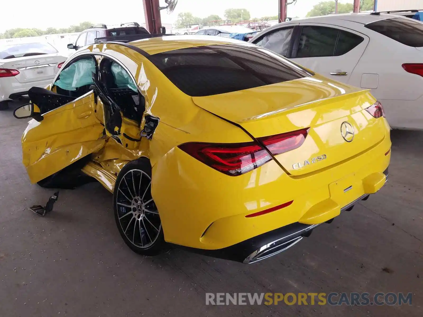 3 Photograph of a damaged car WDD5J4GB3LN061468 MERCEDES-BENZ C CLASS 2020