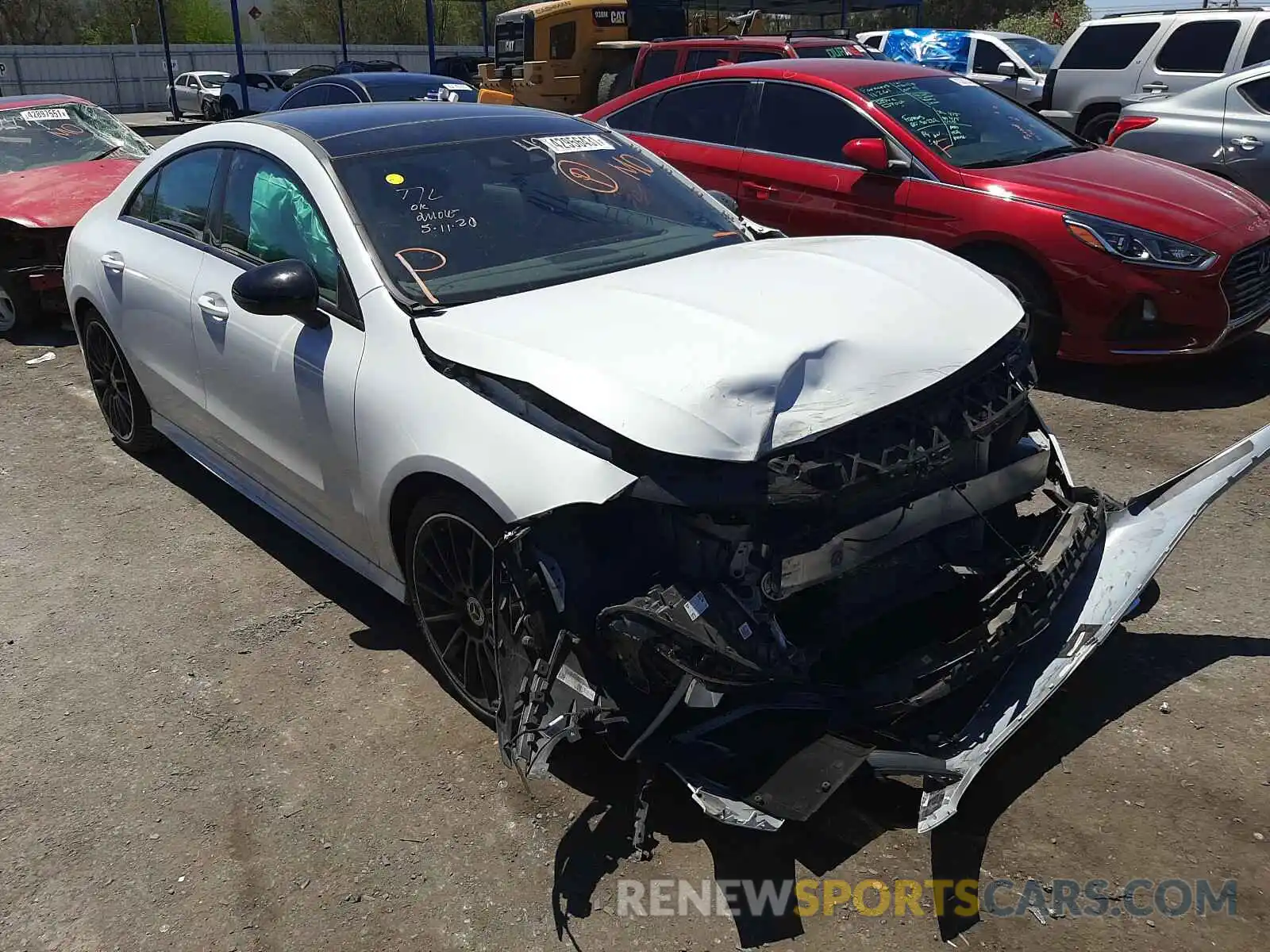 1 Photograph of a damaged car WDD5J4GB6LN067569 MERCEDES-BENZ C CLASS 2020