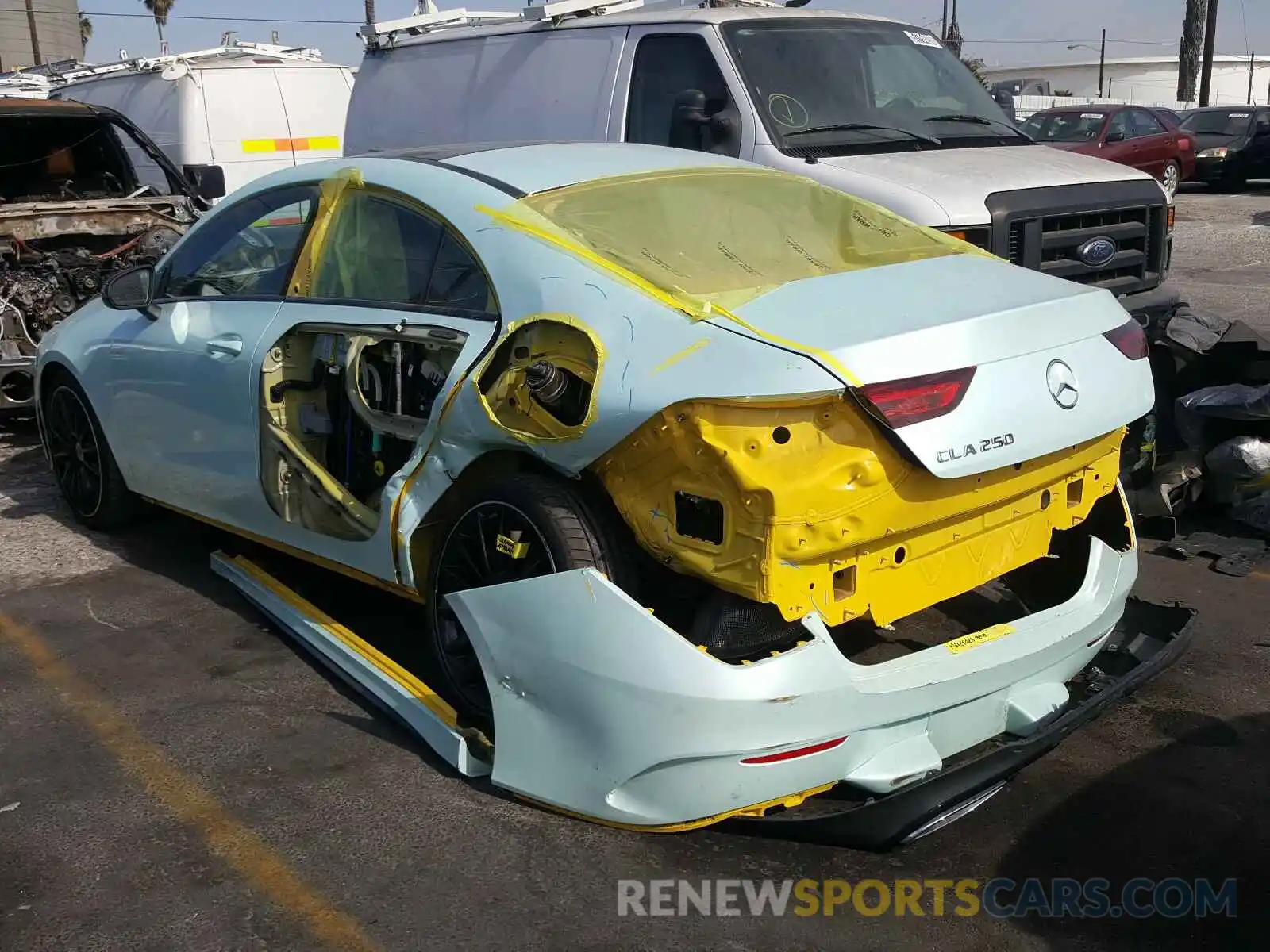 3 Photograph of a damaged car WDD5J4GB6LN068107 MERCEDES-BENZ C CLASS 2020