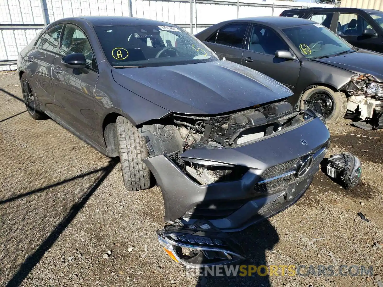 1 Photograph of a damaged car WDD5J4GB7LN062350 MERCEDES-BENZ C CLASS 2020