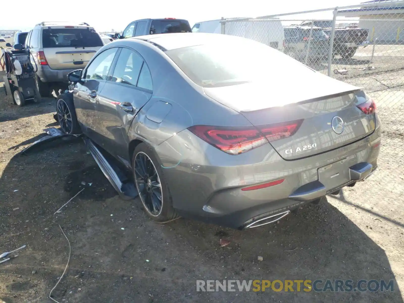 3 Photograph of a damaged car WDD5J4GB7LN062350 MERCEDES-BENZ C CLASS 2020