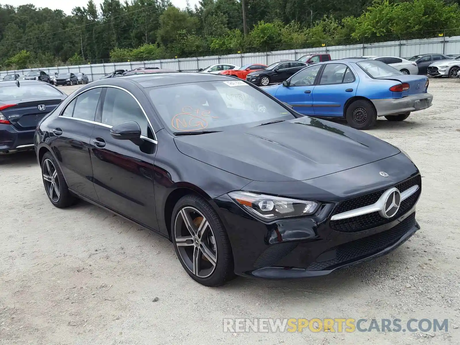 1 Photograph of a damaged car WDD5J4GB7LN063479 MERCEDES-BENZ C CLASS 2020